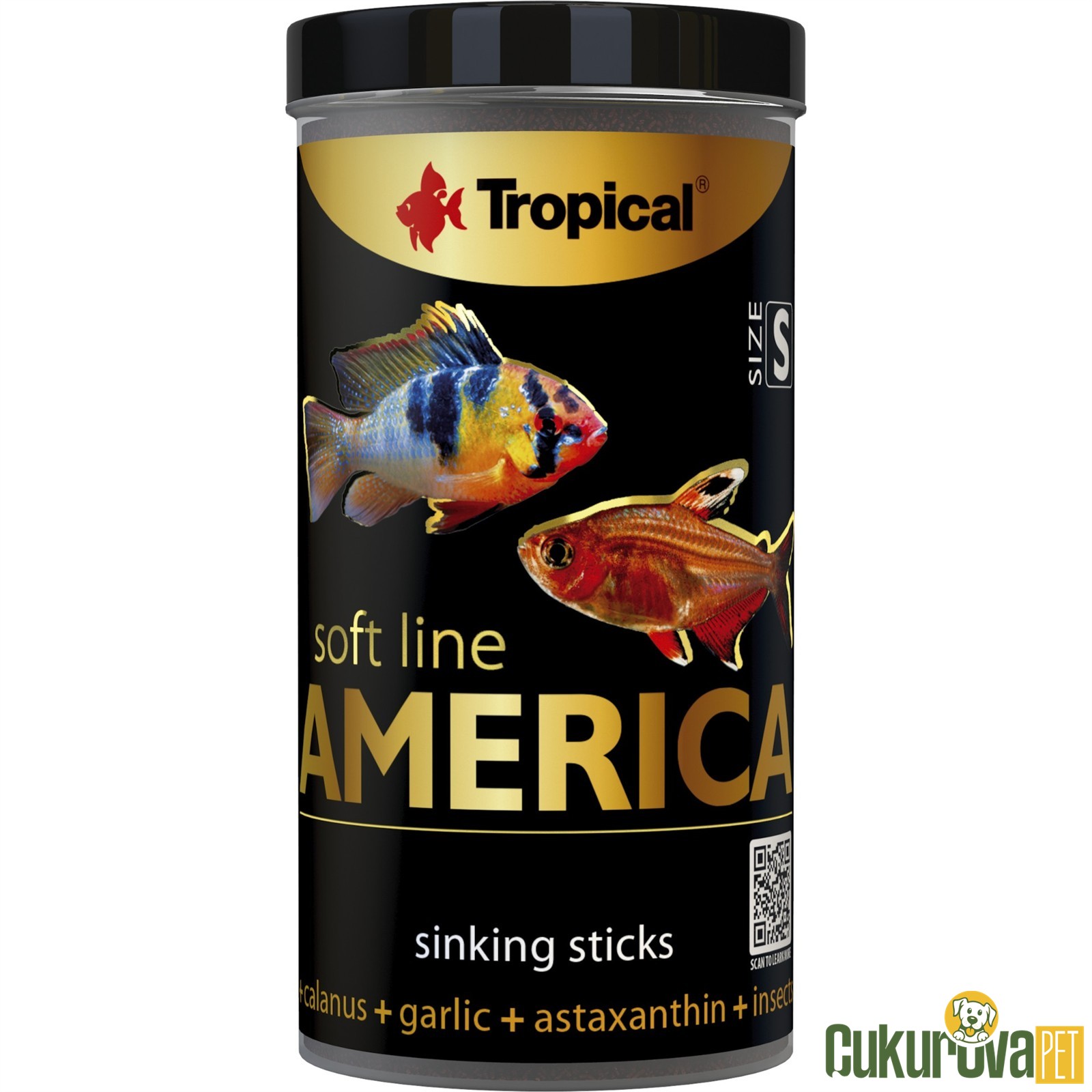 Tropical Soft Line America Size S Stick Yem 250 Ml - 140 Gr