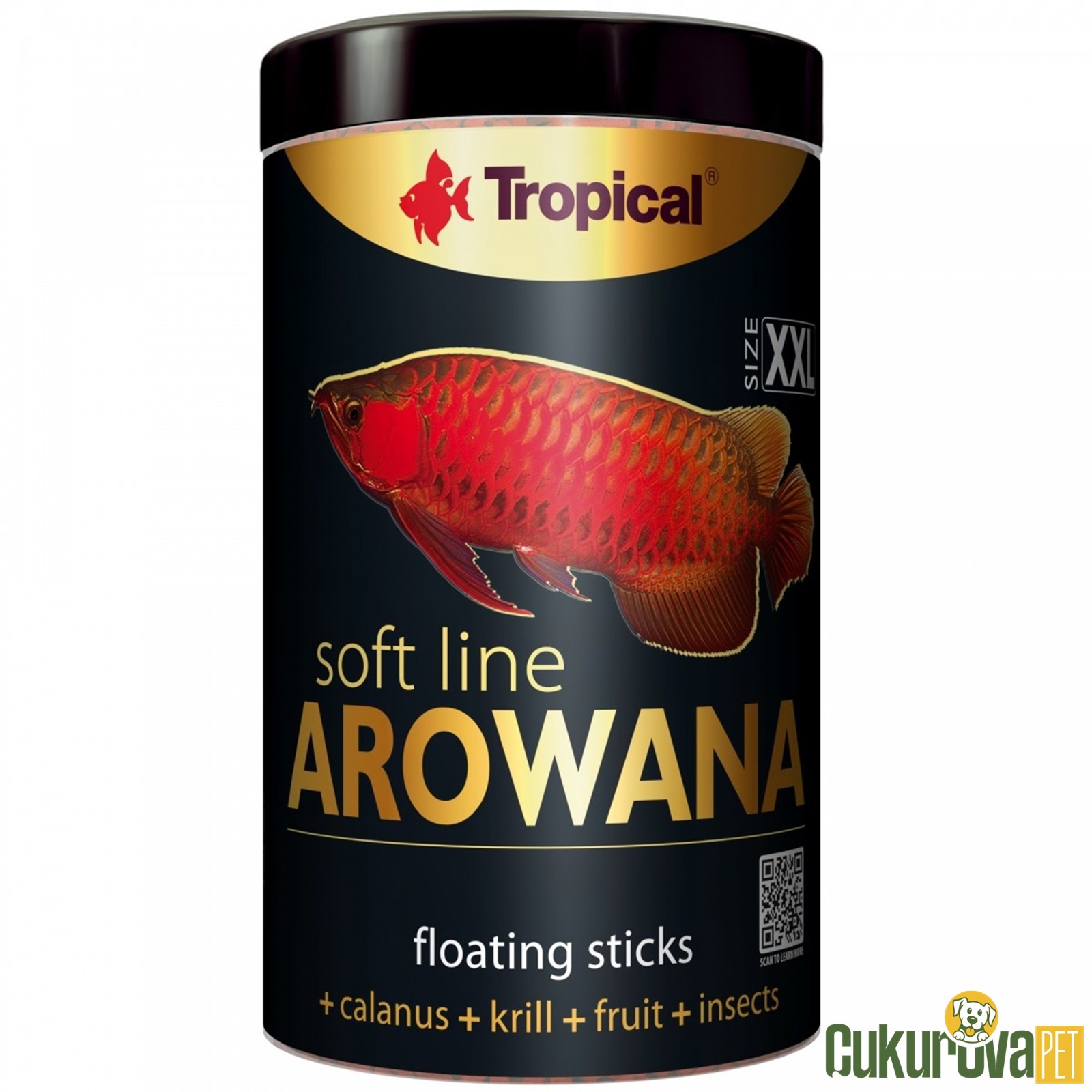 Tropical Soft Line Arowana Sticks Size XXL Stick Yem 1000 Ml - 320 Gr