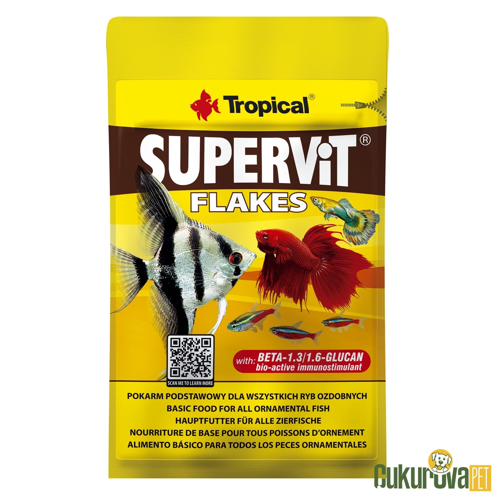 Tropical Supervit Flakes Pul Yem 12 Gr