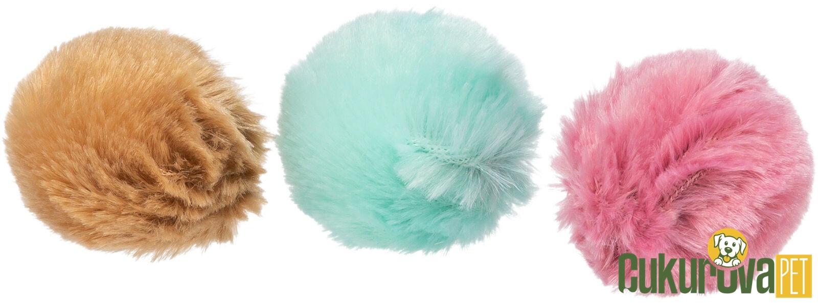 Trixie Kedi Otlu Peluş Kedi Topu Karışık Renkli 3 Cm - 1 Adet