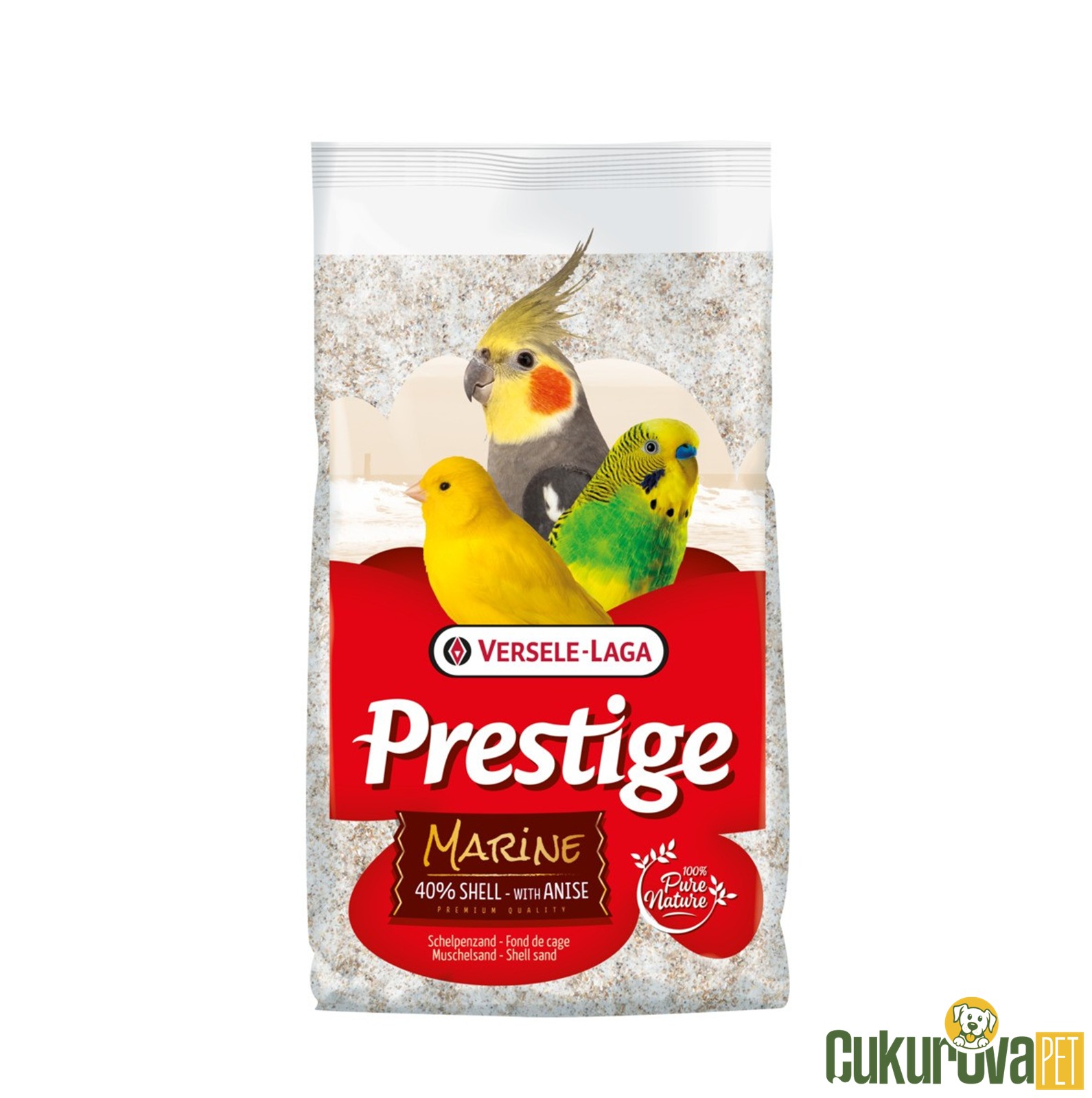 Versele Laga Prestige Marine Anasonlu Kuş Kumu 25 Kg