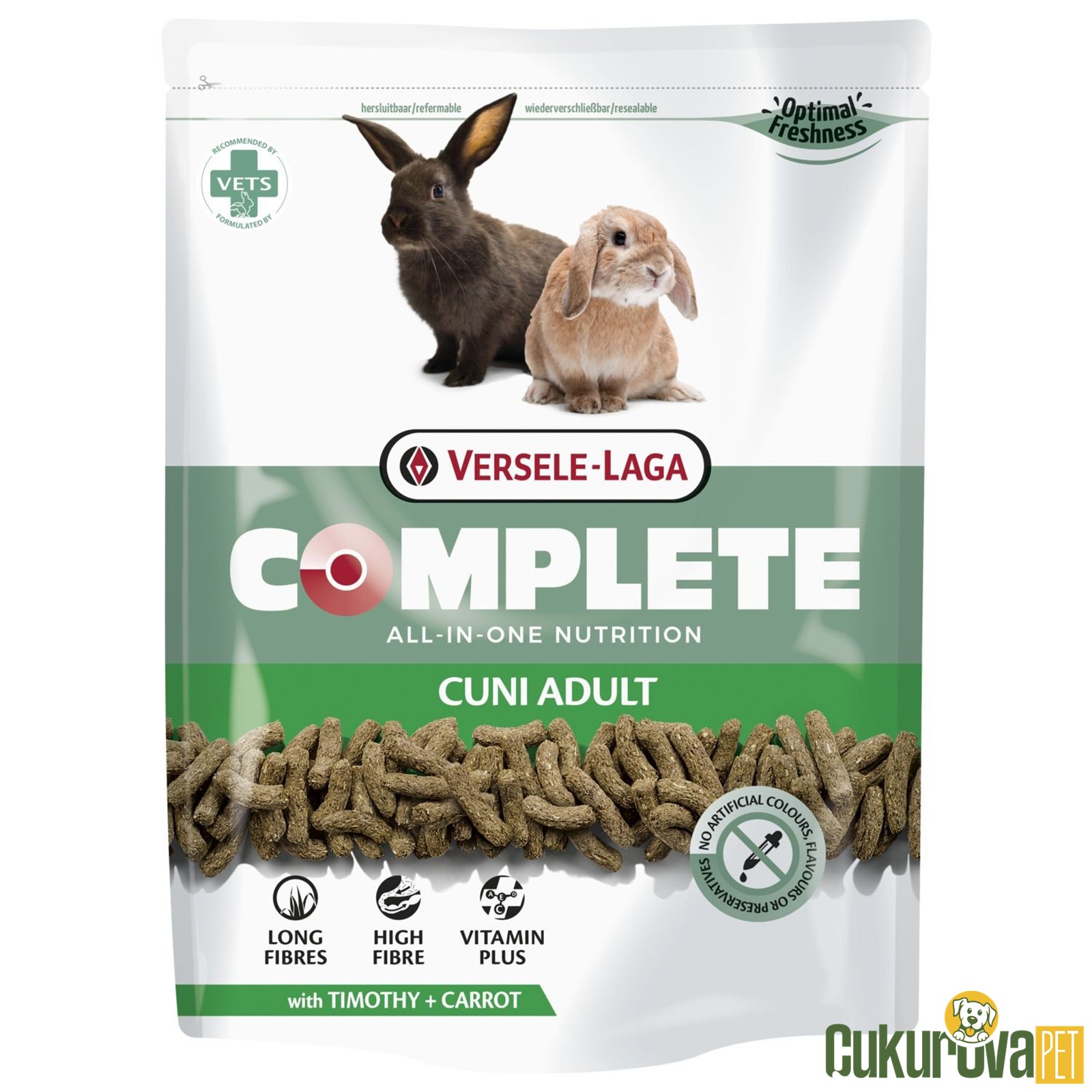 Versele Laga Complete Cuni Adult Tavşan Yemi 500 Gr