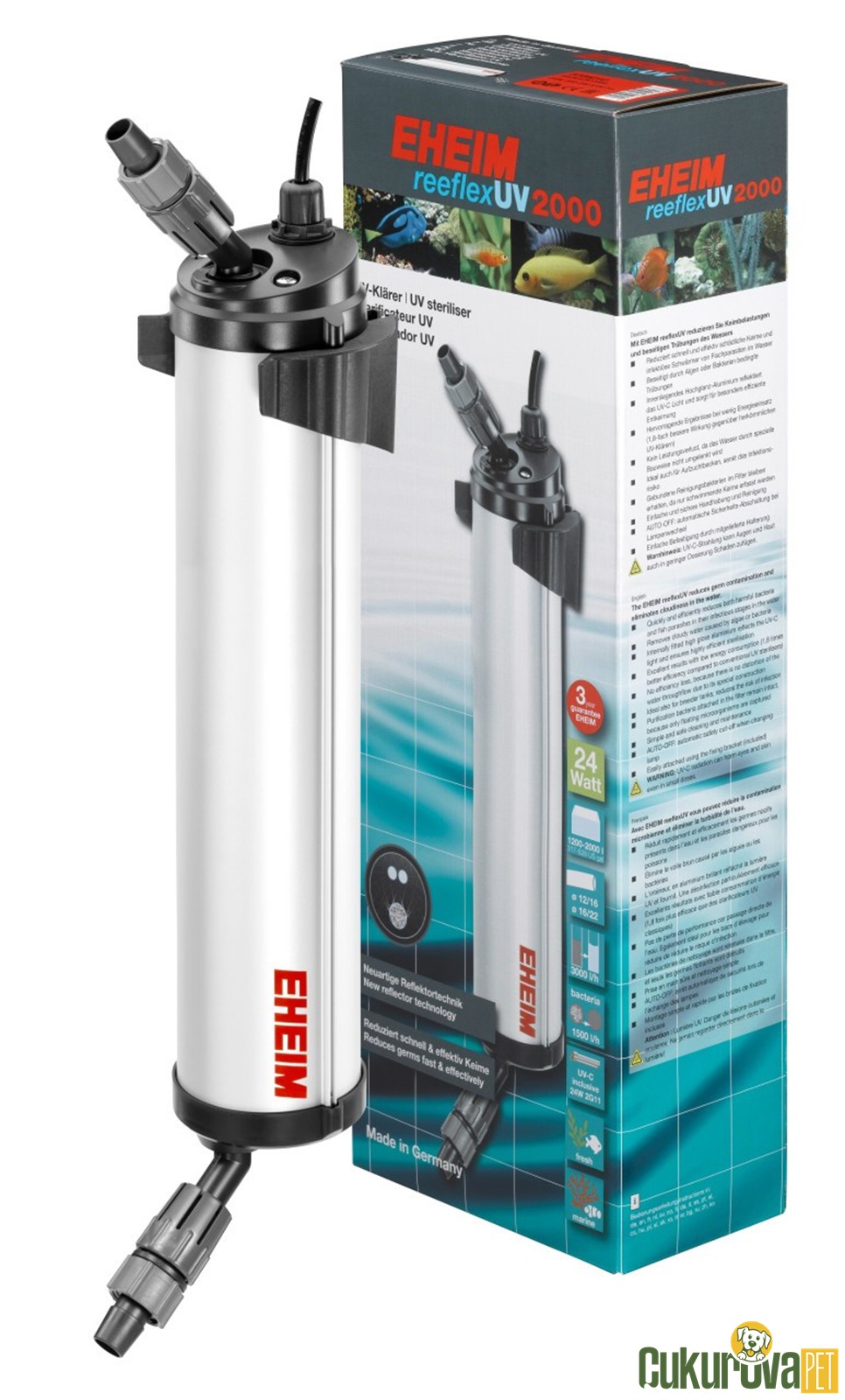 Eheim ReeflexUV+E 2000 - 3735 Akvaryum Uv Filtre