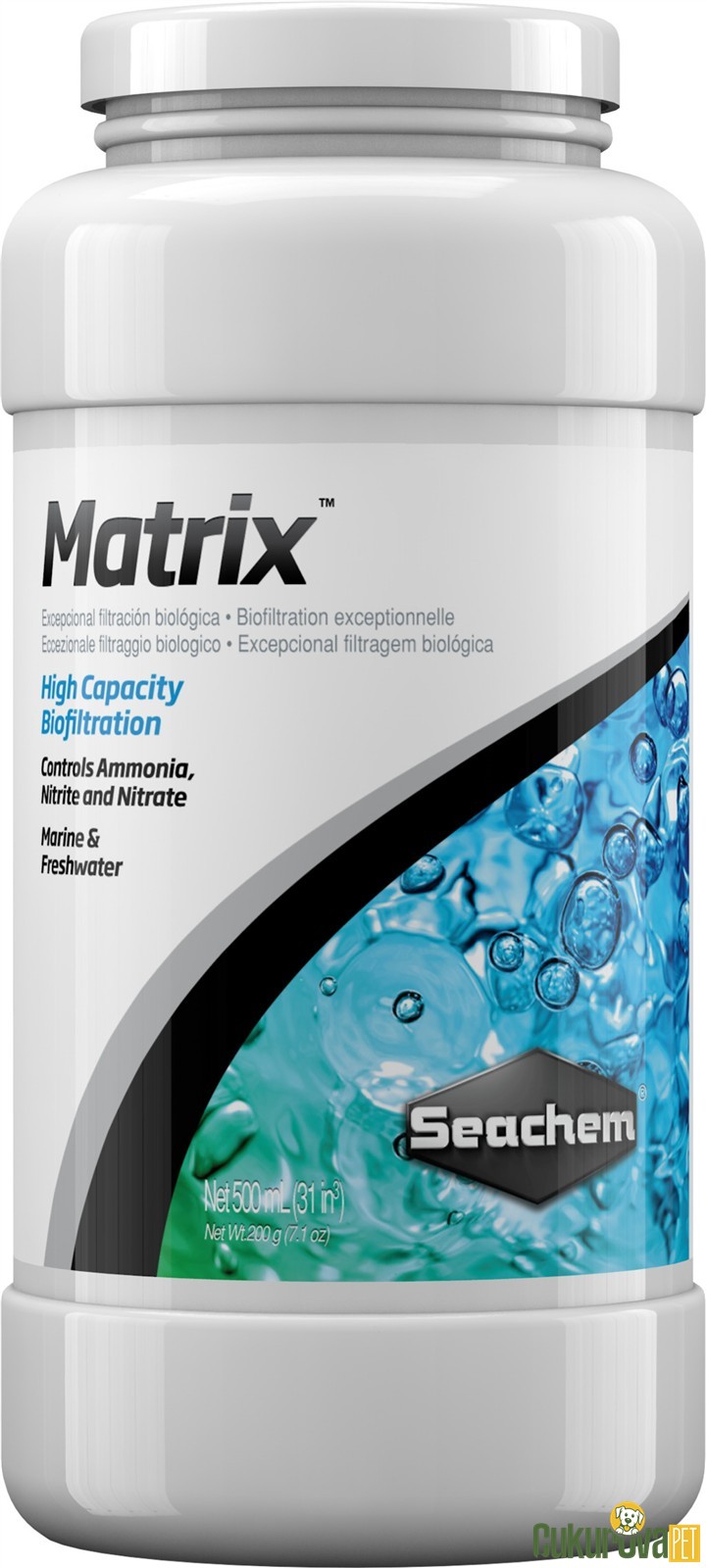 Seachem Matrix Biyolojik Filtre Malzemesi 500 Ml - 200 Gr