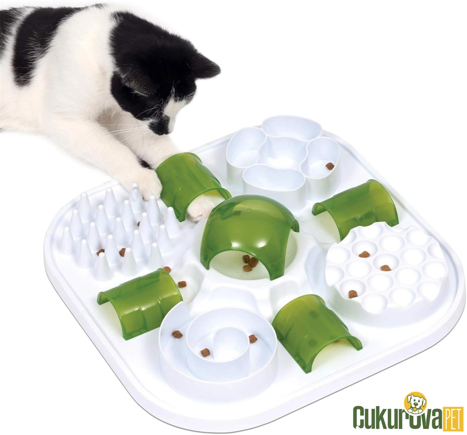 Catit Play 6 Treat Puzzle Kedi Zeka Oyuncağı 37 Cm