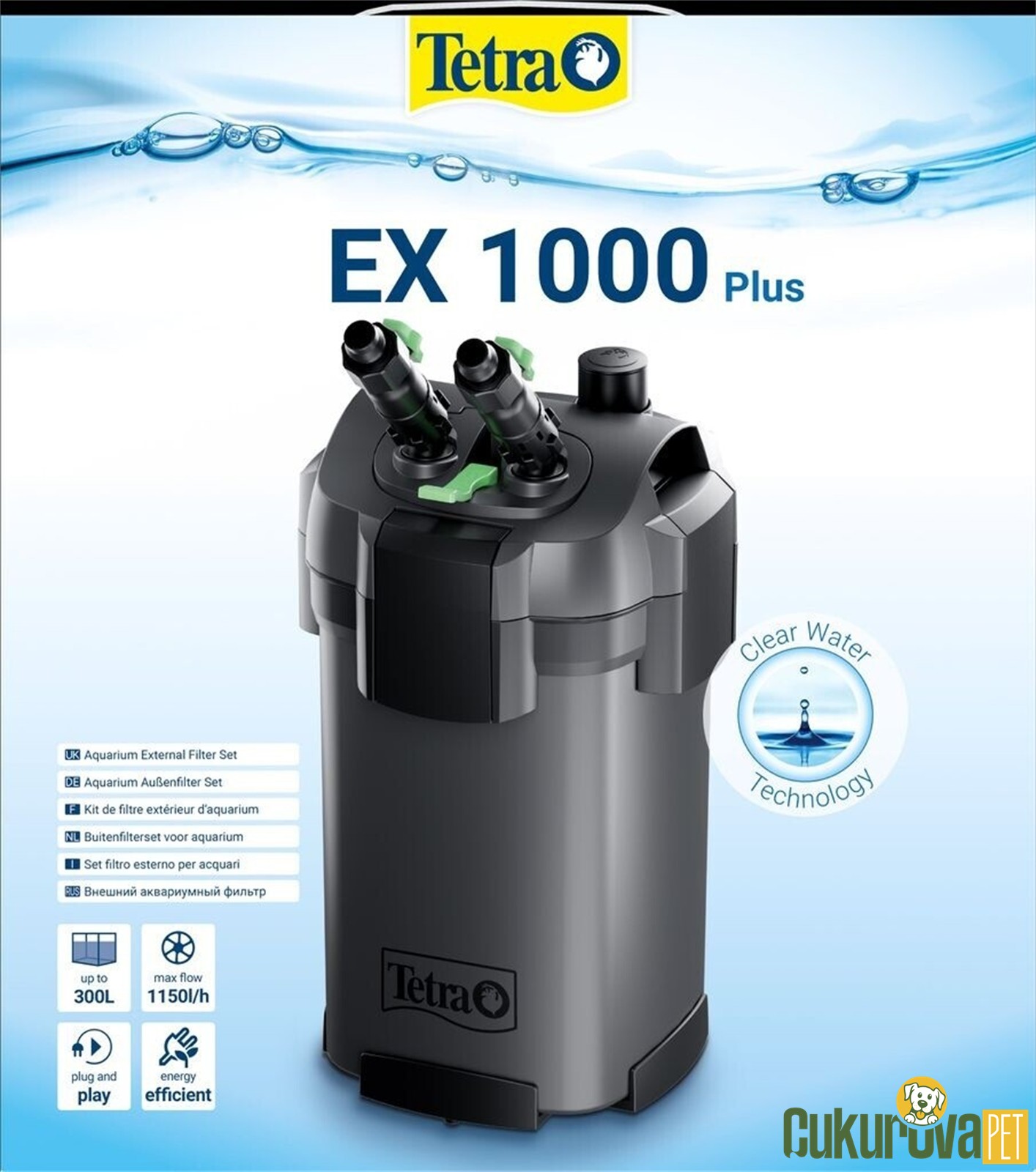 Tetra EX 1500 Plus Akvaryum Dış Filtre