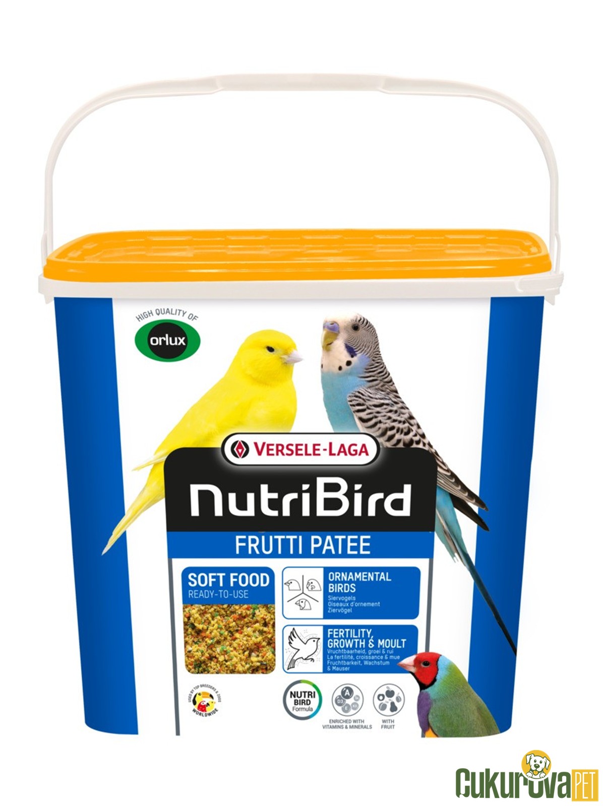 Versele Laga NutriBird Frutti Patee Kondisyon Maması 5 Kg