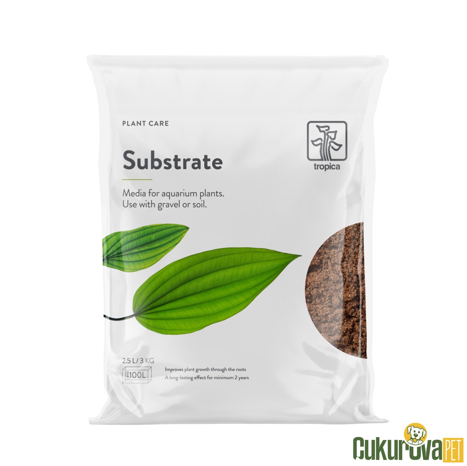 Tropica Plant Care Substrate Akvaryum Kum Altlığı Bitki Gübresi 2.5 L - 3 Kg
