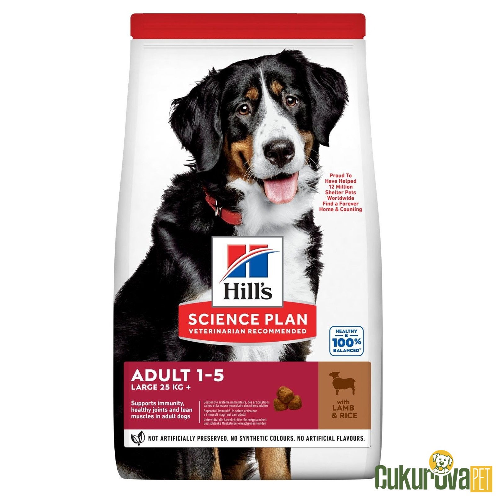 Hill's Science Plan Adult Large Kuzulu Yetişki̇n Köpek Maması 14 Kg