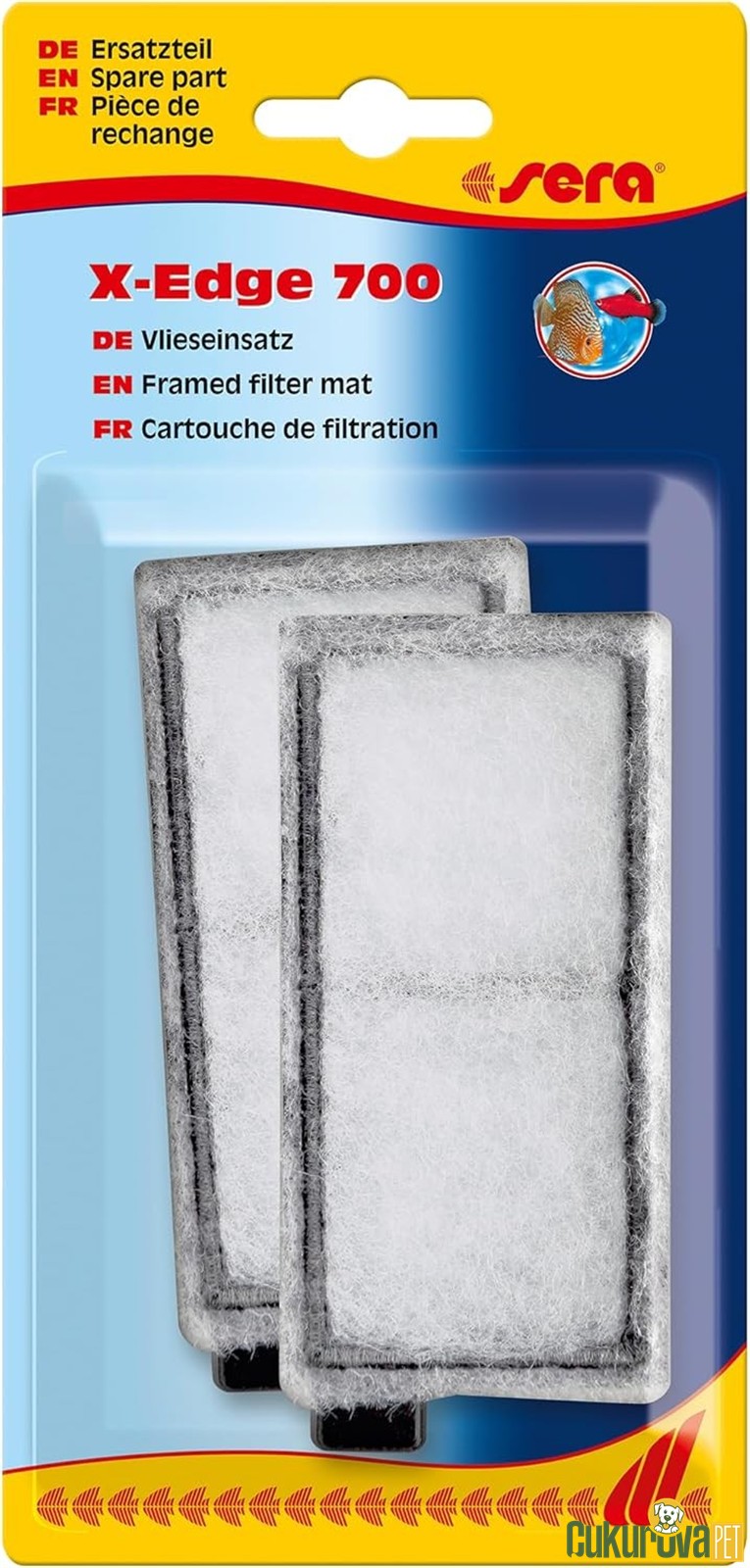Sera X-Edge 700 Filtre Süngeri 2 Adet