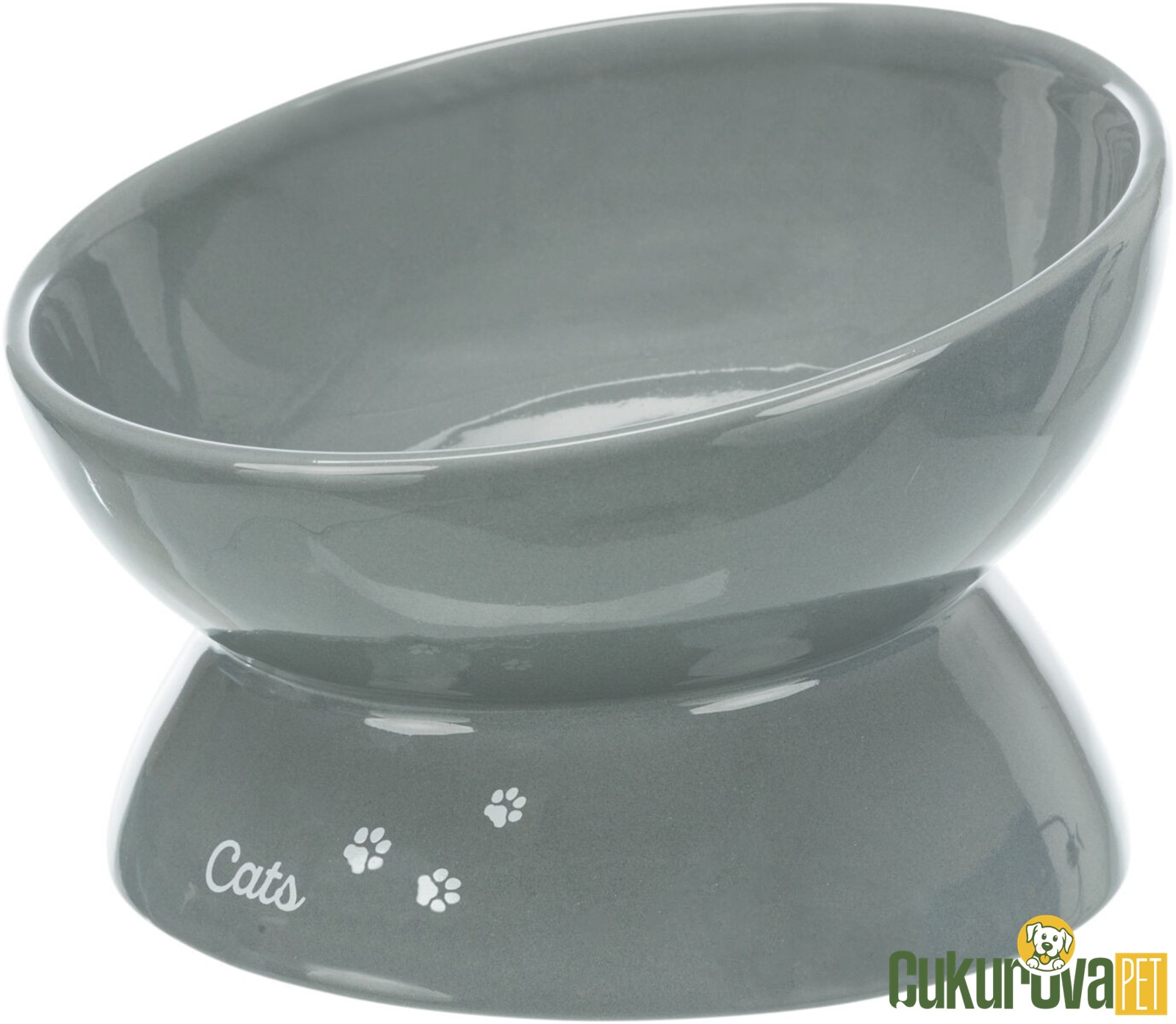 Trixie Kedi & Köpek Büyük Seramik Mama ve Su Kabı 350 Ml - 17 Cm