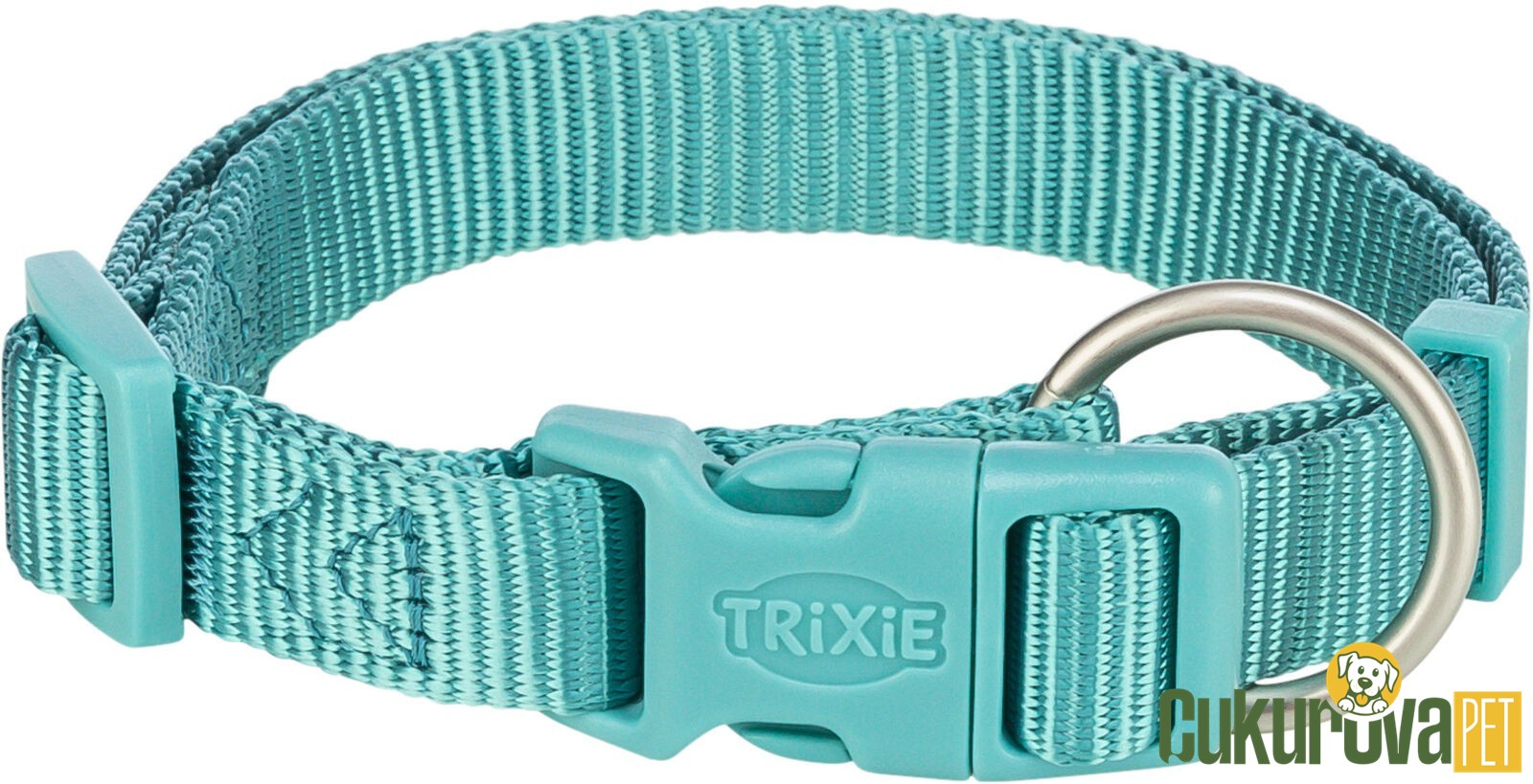 Trixie Premium Köpek Boyun Tasması M - L Su Yeşili - 35 x 55 Cm - 20 Mm