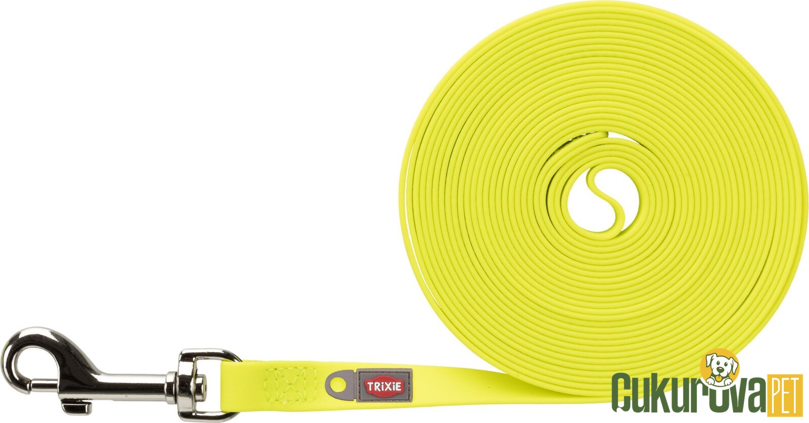 Trixie Easy Life Tracking Köpek Gezdirme Kayışı S - M, Neon Sarısı, 5 M - 13 Mm