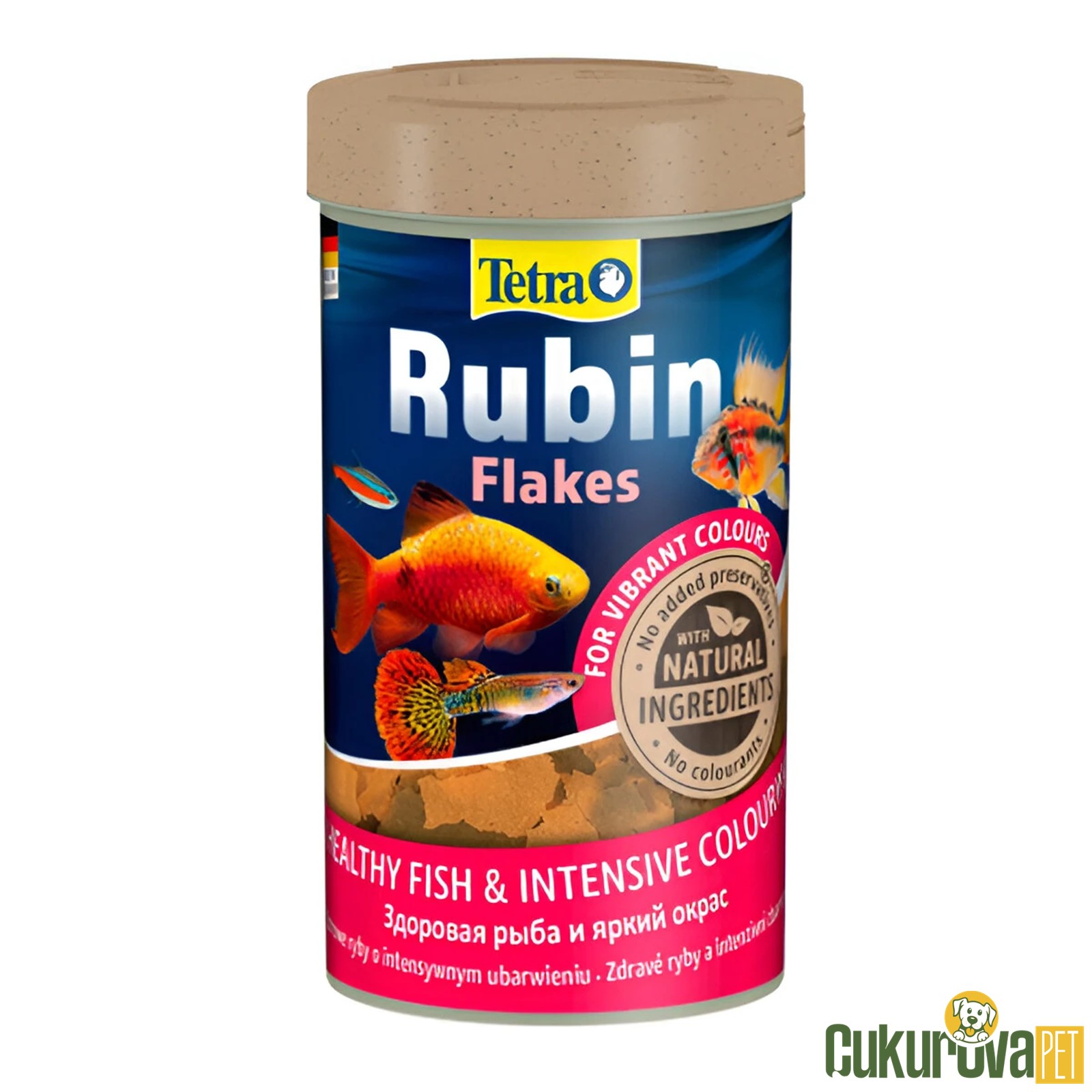 Tetra Rubin Flakes Pul Yem 1 L - 200 Gr