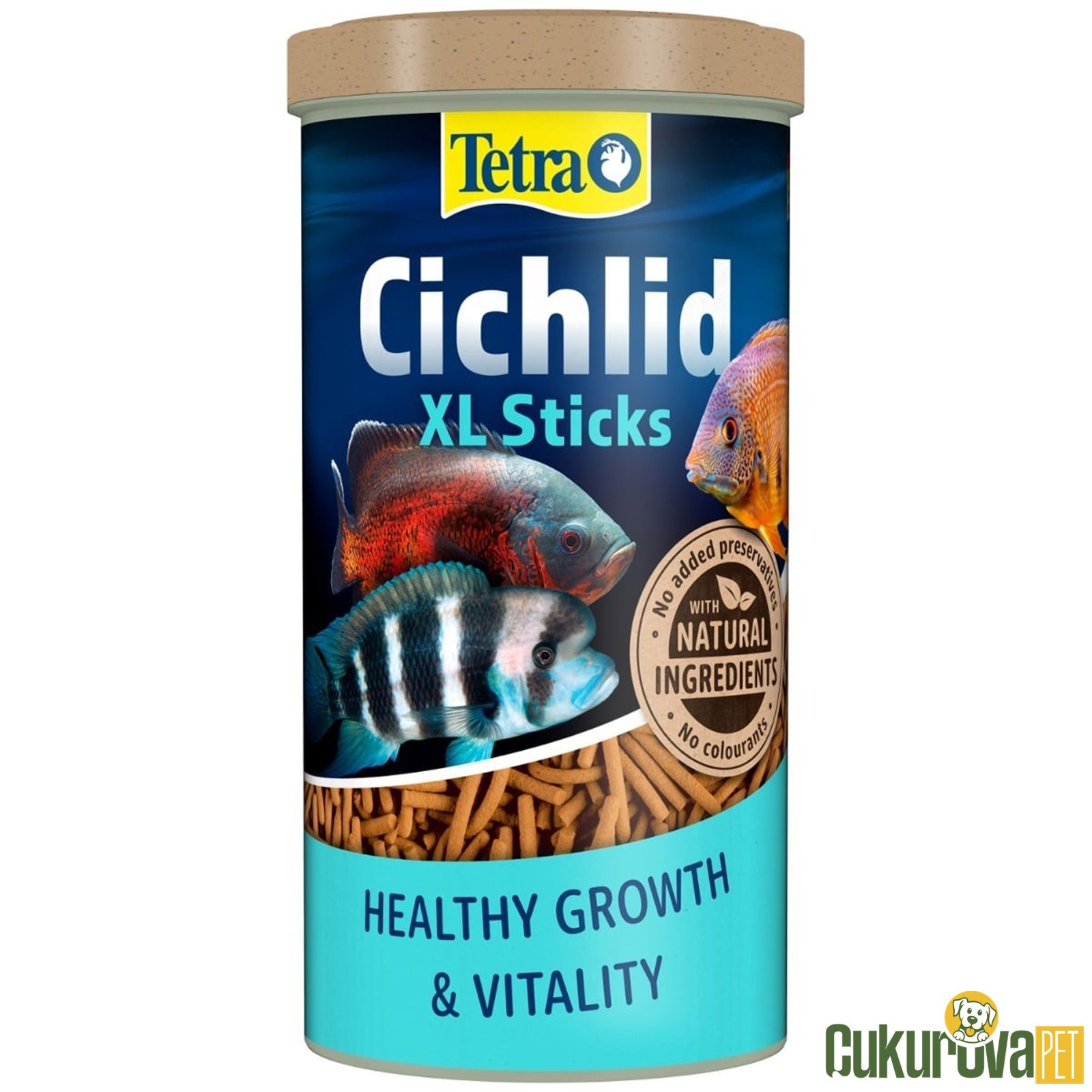 Tetra Cichlid XL Sticks Stick Yem 1 L - 320 Gr