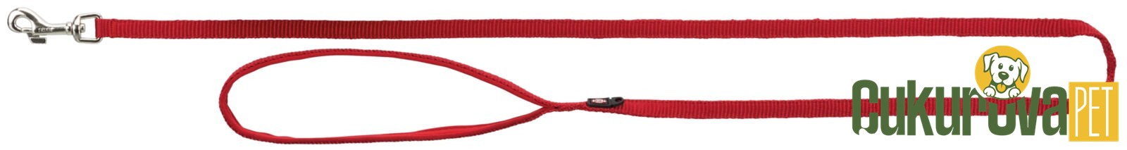 Trixie Premium Köpek Gezdirme Kayışı L - XL, Kırmızı, 1 M - 25 Mm