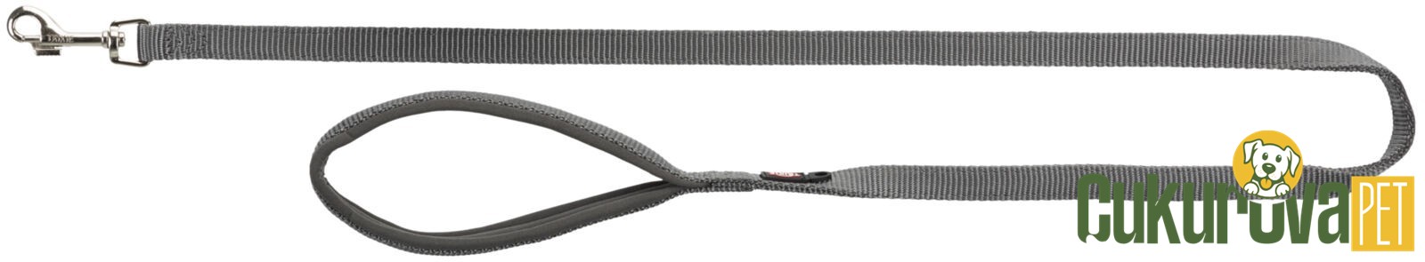 Trixie Premium Köpek Gezdirme Kayışı M - L, Gri, 1 M - 20 Mm