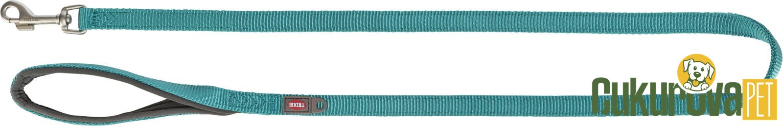 Trixie Premium Köpek Gezdirme Kayışı Xs, Su Yeşili, 1.2 M - 10 Mm