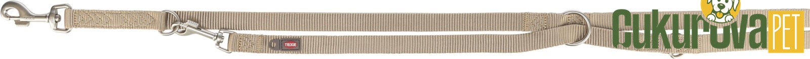 Trixie Premium Ayarlanabilir Köpek Gezdirme Kayışı Xs, Kum Beji, 2 M - 10 Mm