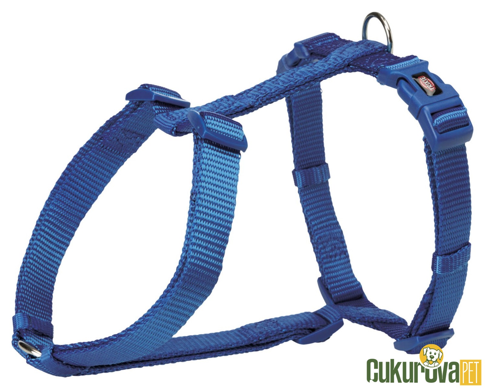 Trixie Premium H Tipi Köpek Göğüs Tasması M - L, Lacivert, 52 x 75 Cm - 20 Mm
