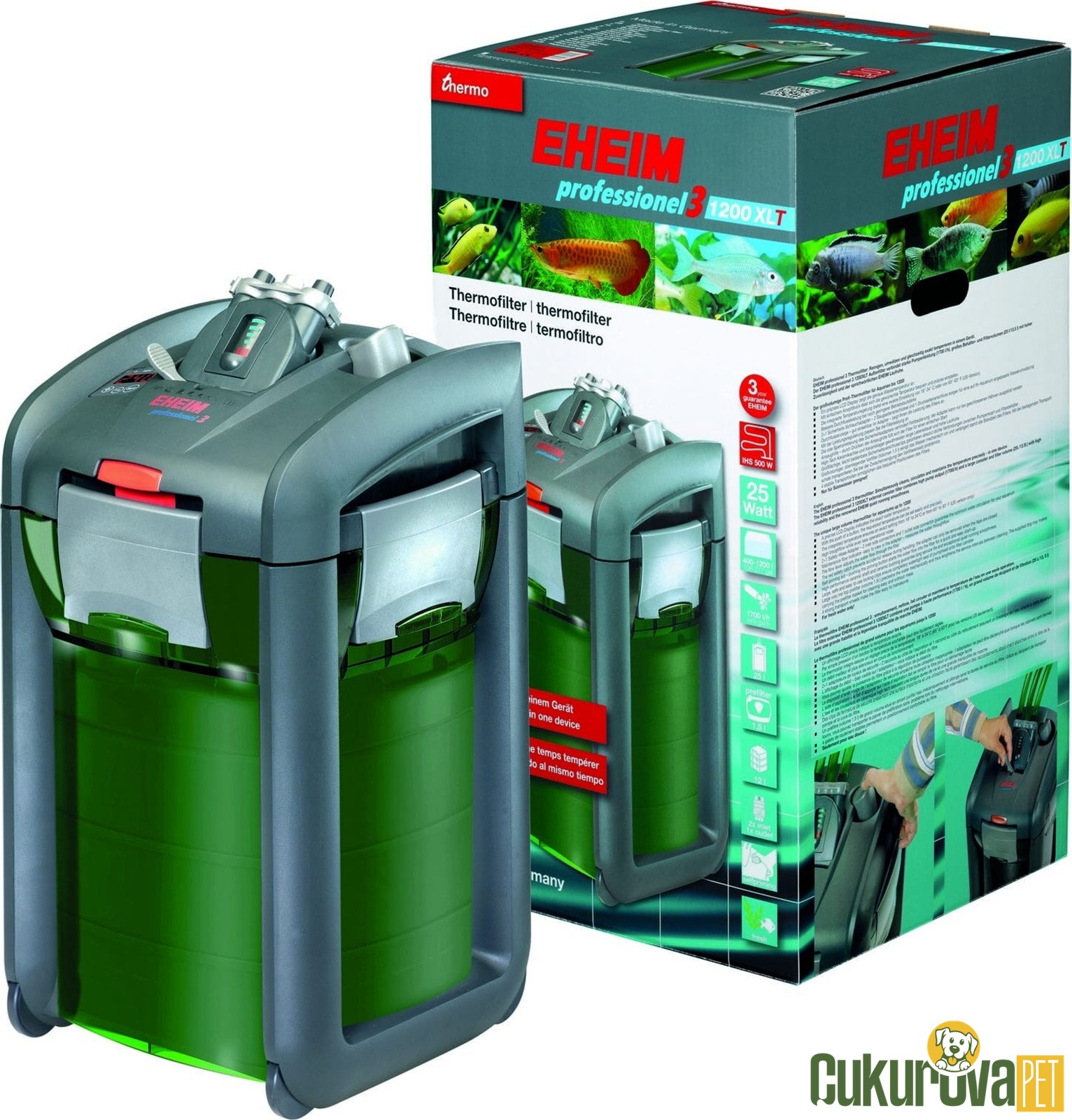 Eheim Professionel3 1200 XL - 2080 Akvaryum Dış Filtre