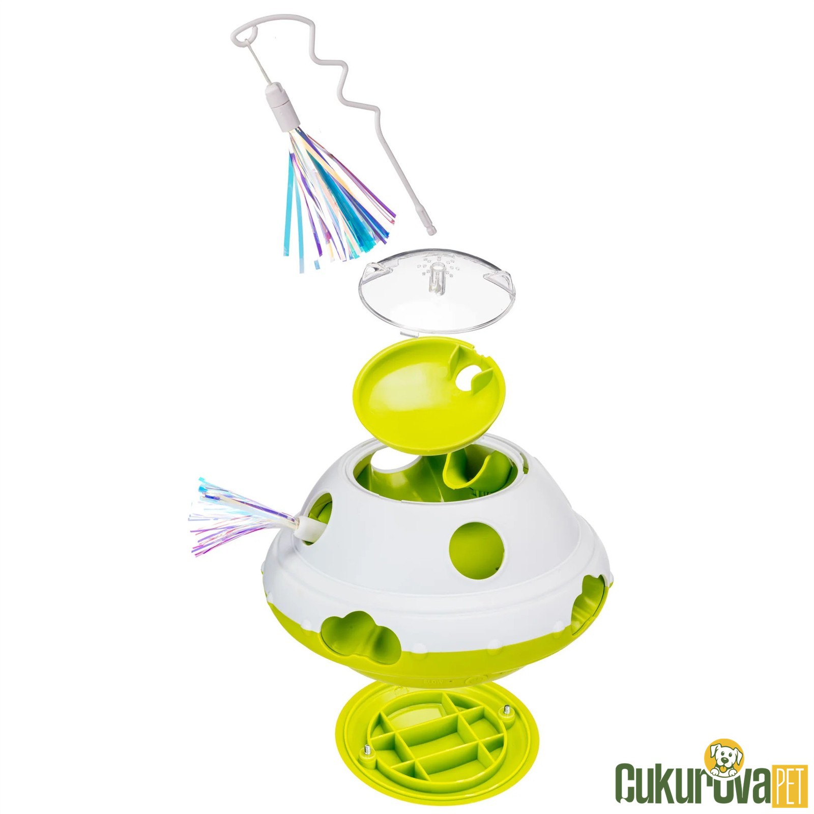 Ferplast Boon Mama Hazneli Elektronik Kedi Oyuncağı 9 x 9 x 23 Cm