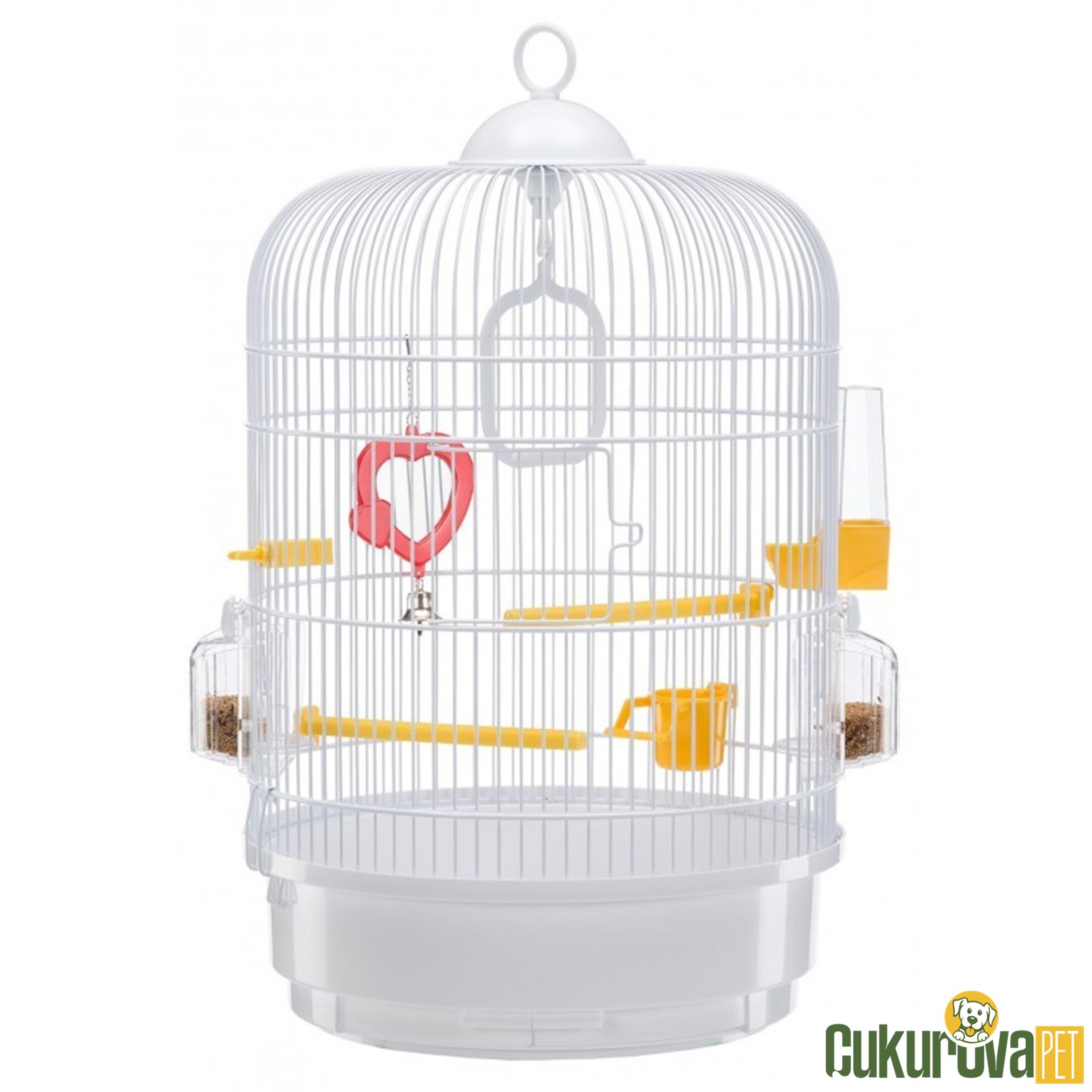 Ferplast Regina Kuş Kafesi Beyaz - 32.5 x 49 Cm