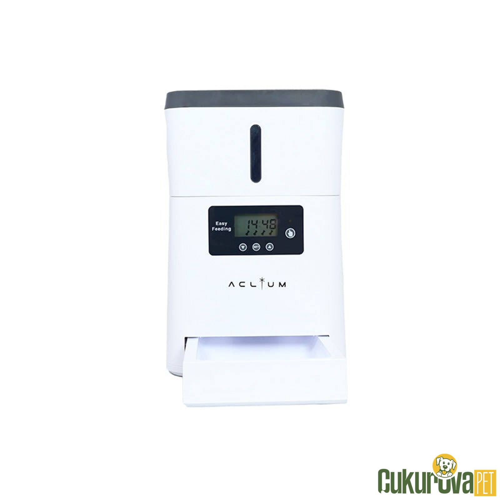 Aclium Kedi & Köpek Otomatik Mama Kabı 1 Kg - 20 x 30 Cm