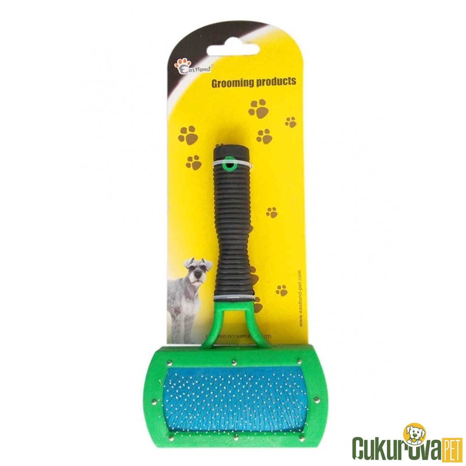 Eastland Plastik Saplı Çift Taraflı Fırça 10 x 5 Cm