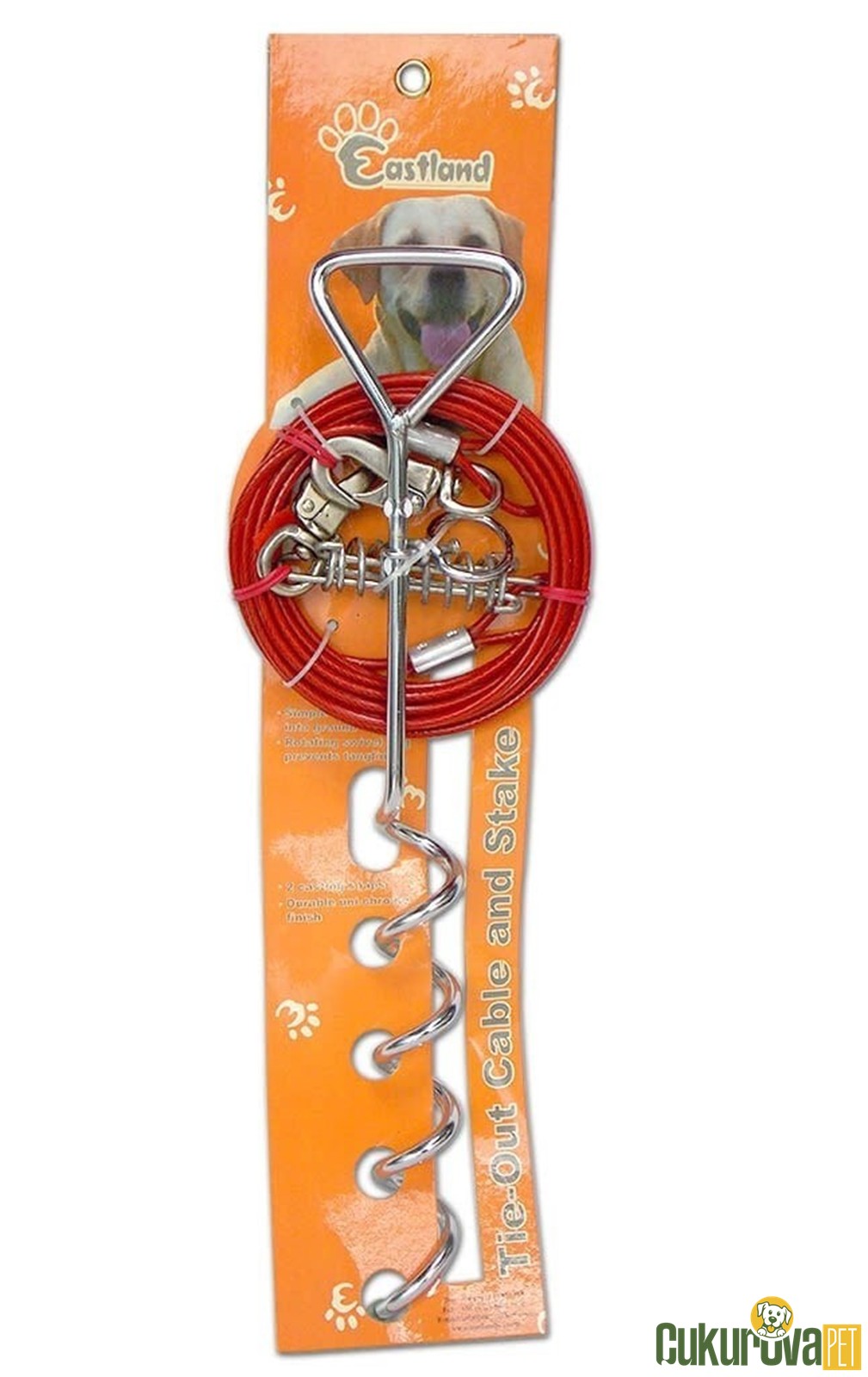 Eastland Burgu Kazıklı Bahçe Bağlama Halatı 4.5 M
