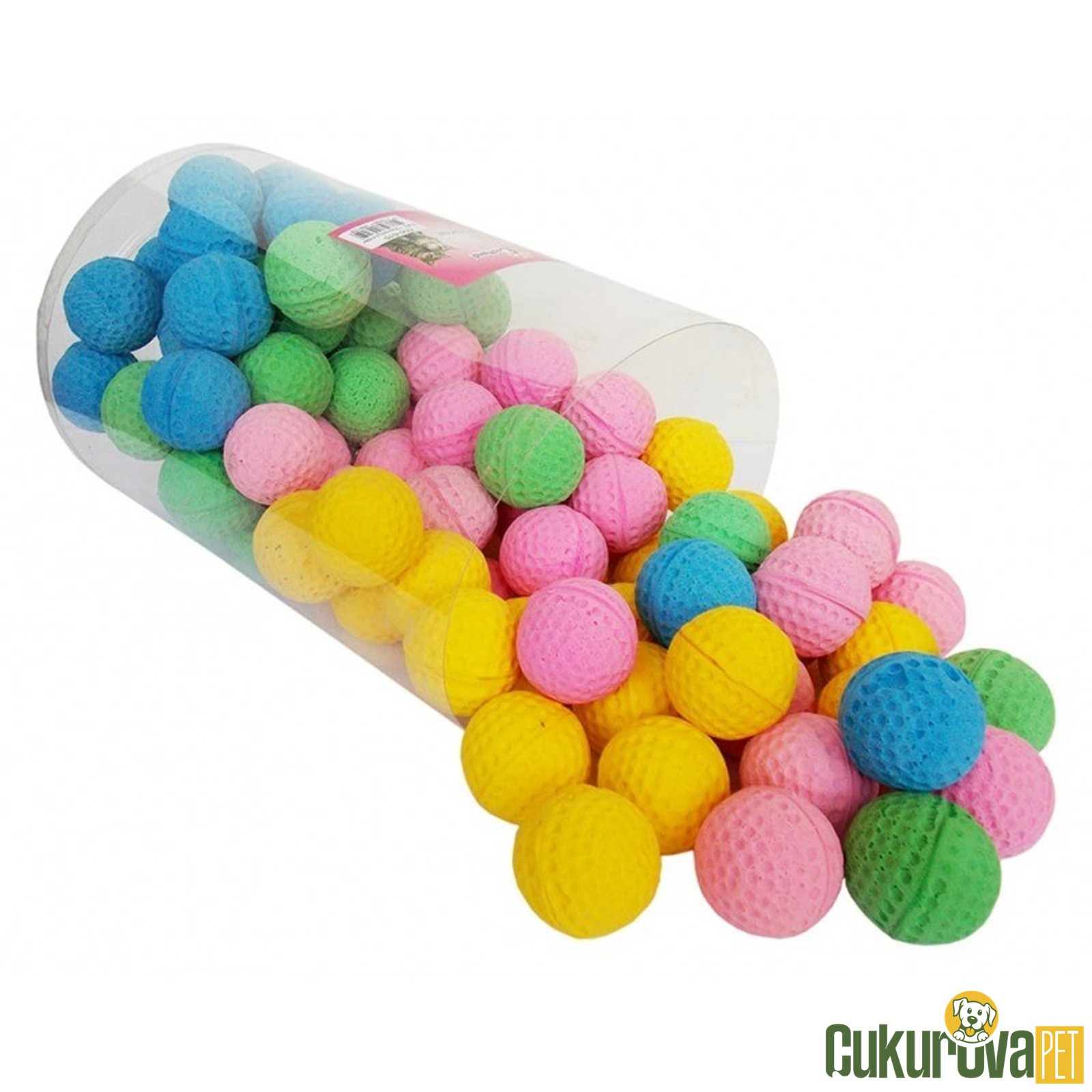 Eastland Sünger Kedi Top Oyuncağı 4 Cm