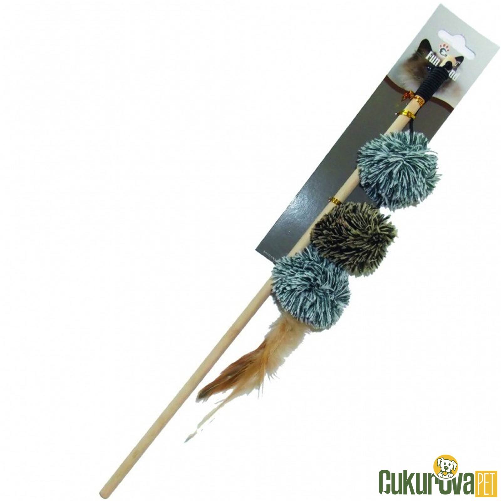 Eastland Peluş Kedi Otlu Kedi Oltası 40 Cm