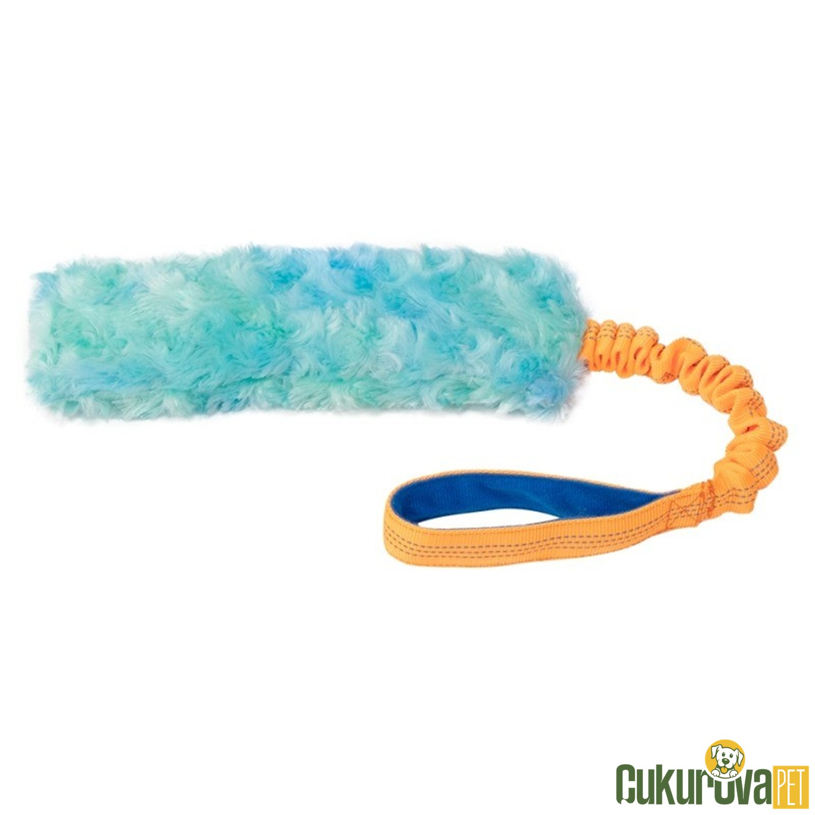 Eastland Bungee İpli Öten Peluş Köpek Oyuncağı Karışık Renkli - 52 Cm