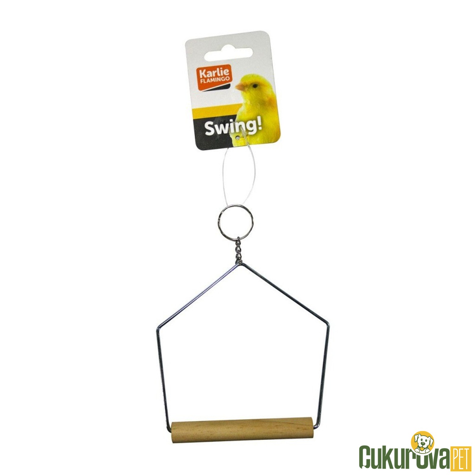 Karlie Kuş Salıncağı Ahşap