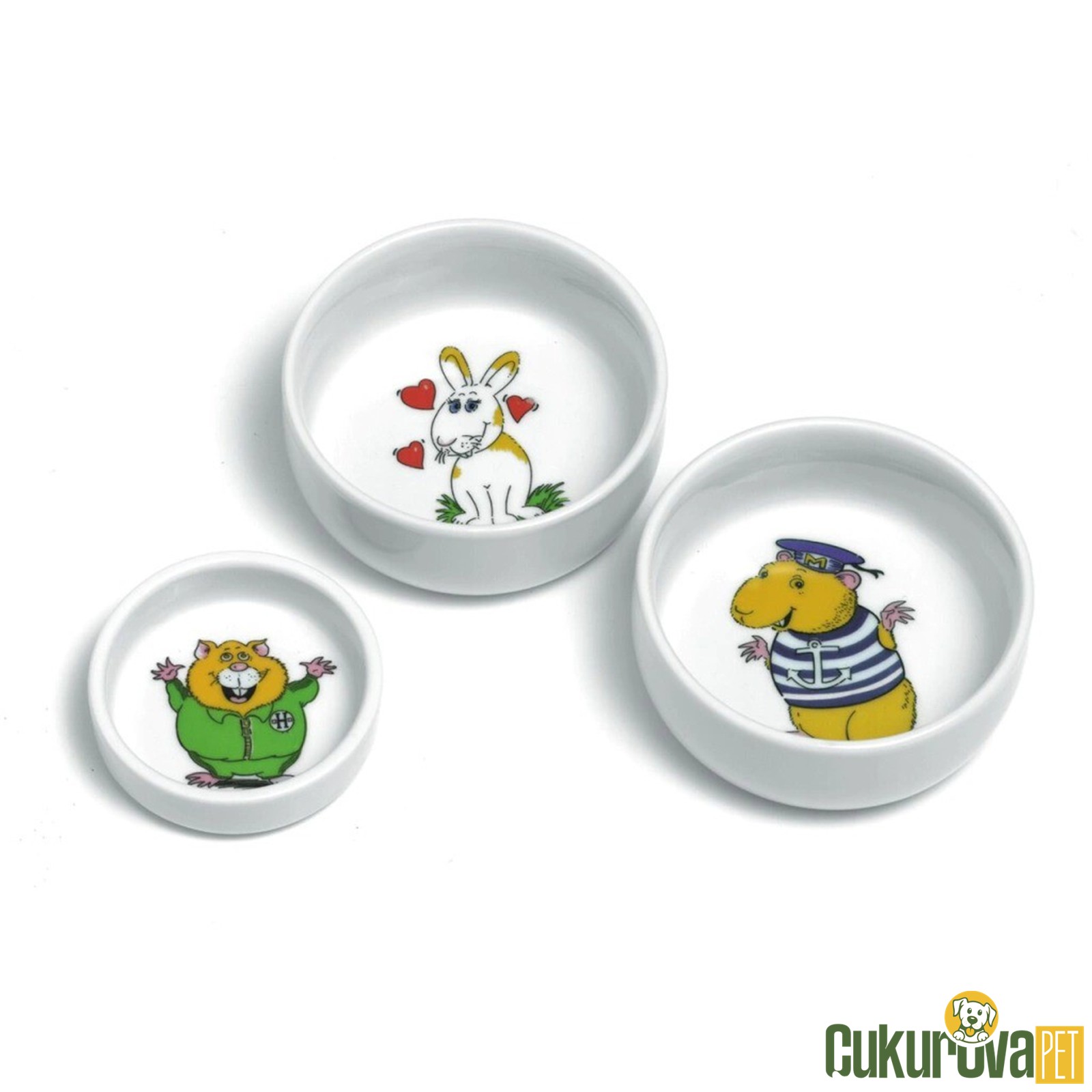 Karlie Seramik Kemirgen Mama Kabı 300 Ml