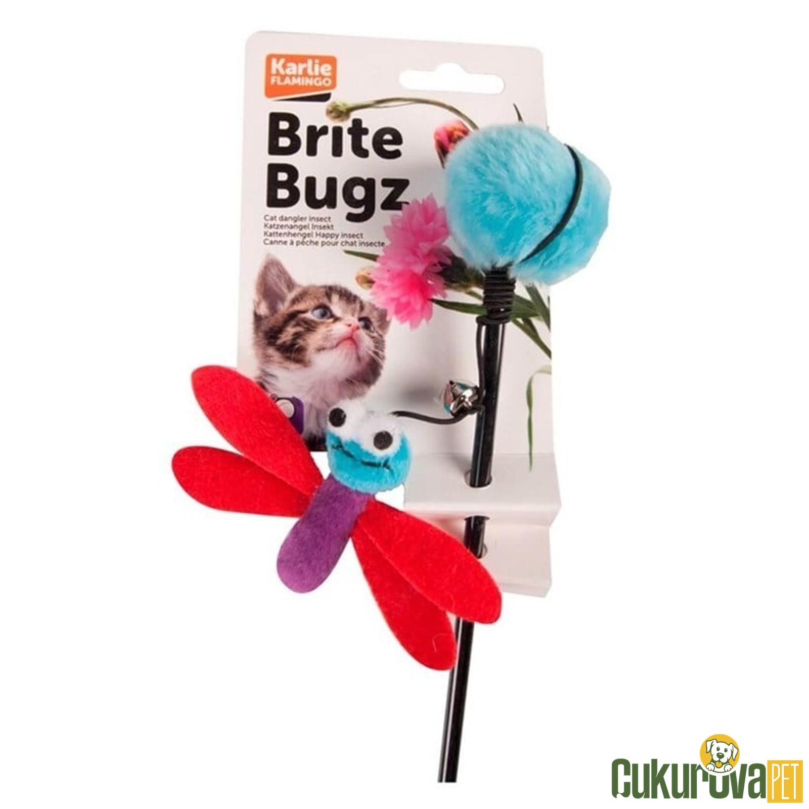 Karlie Yusufçuk Kedi Oltası 49 Cm