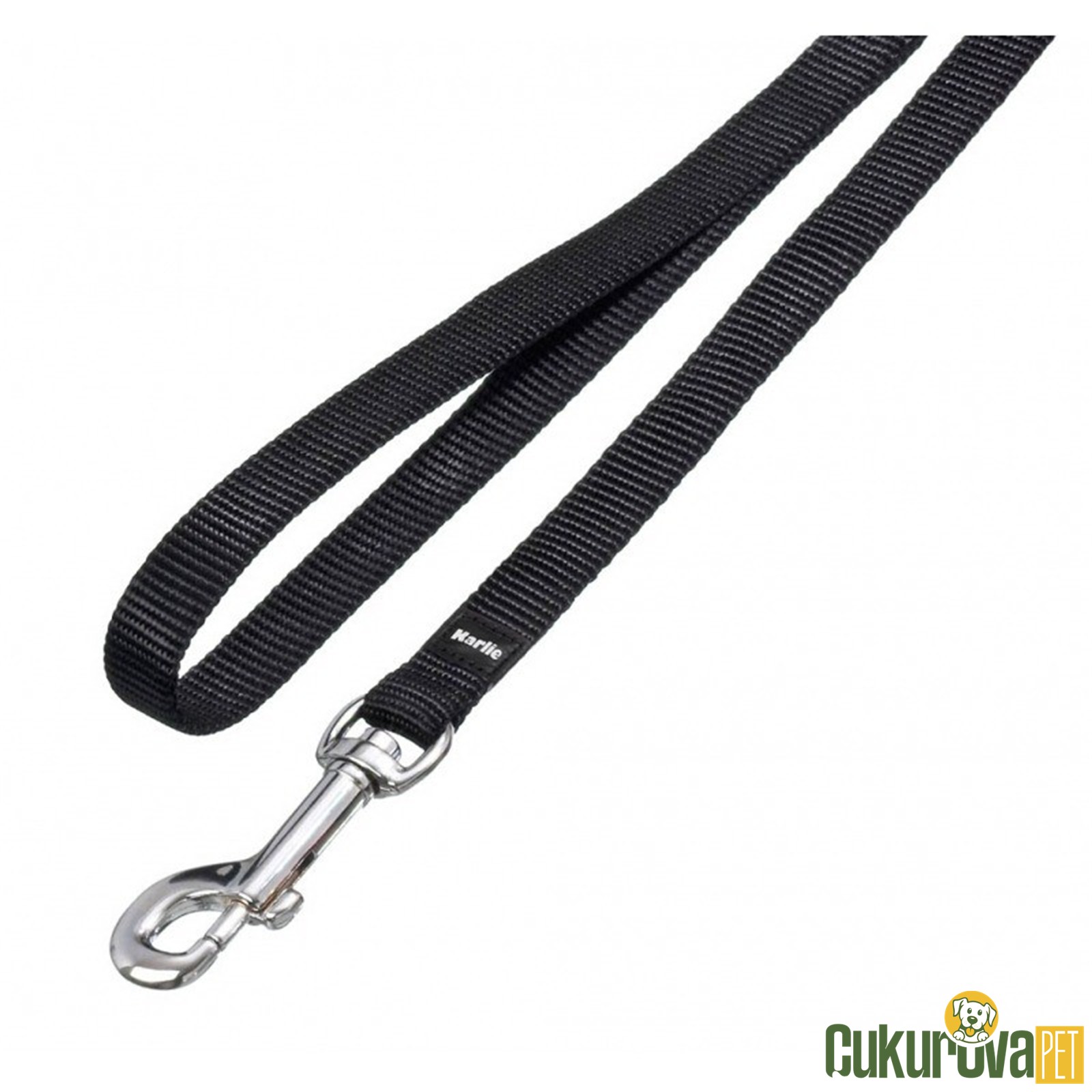 Karlie Köpek Gezdirme Kayışı Siyah - 100 Cm - 10 Mm