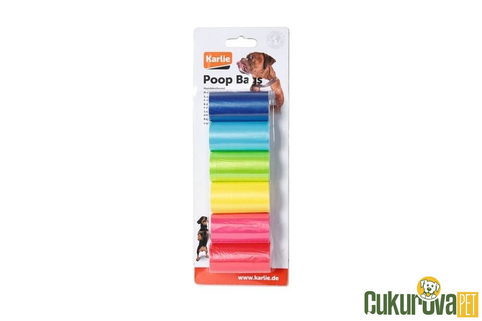 Karlie Poop Bags Köpek Dışkı Poşeti 6 x 20 Adet