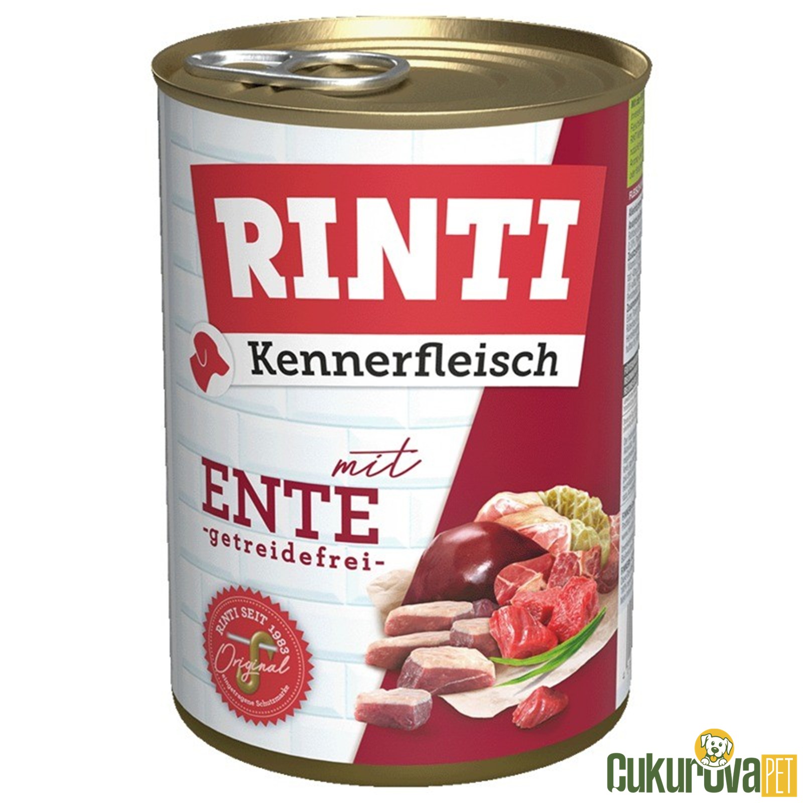 Rıntı Ördekli Gurme Yetişkin Köpek Yaş Maması 400 Gr