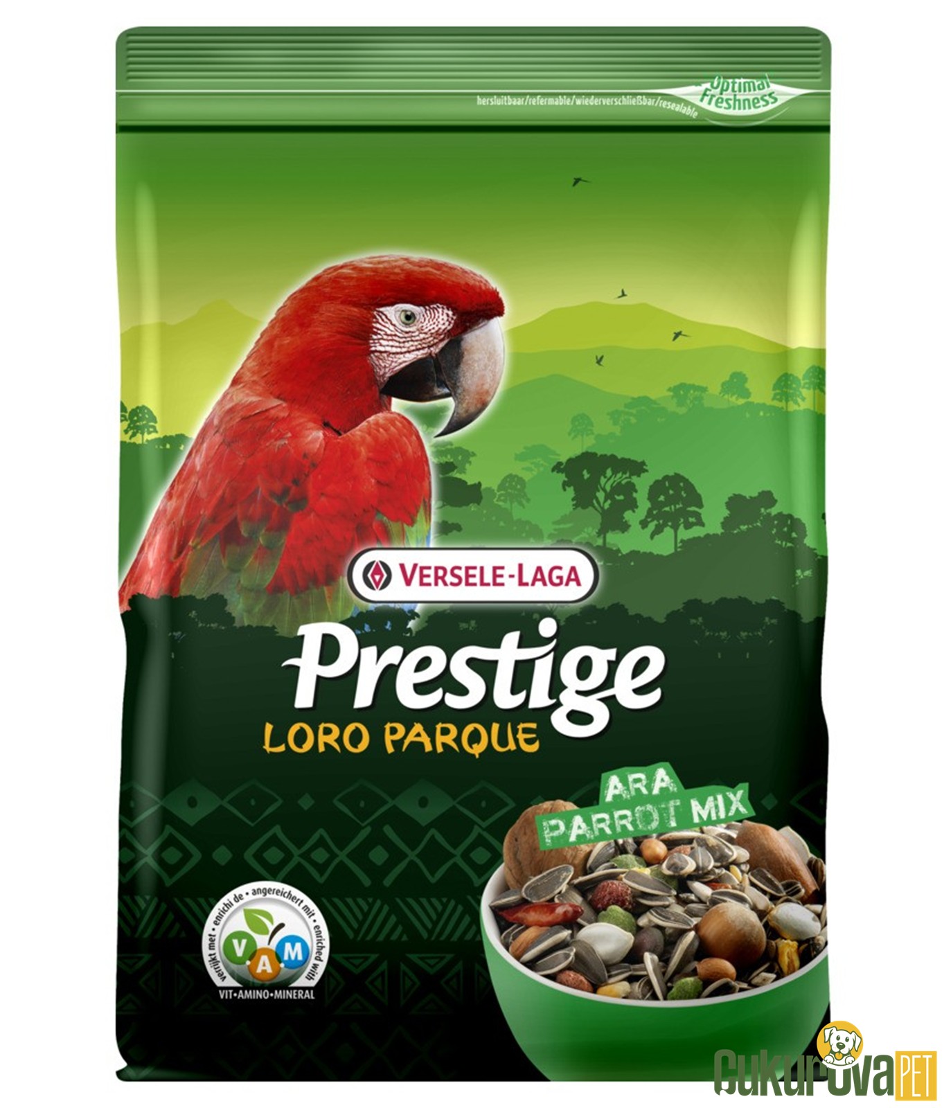 Versele Laga Prestige Loro Parque Ara Parrot Papağan Yemi 2 Kg
