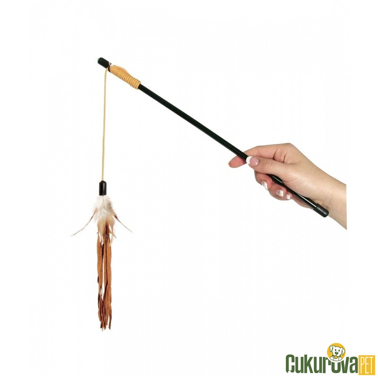 Karlie Püsküllü Kedi Oltası 50 Cm