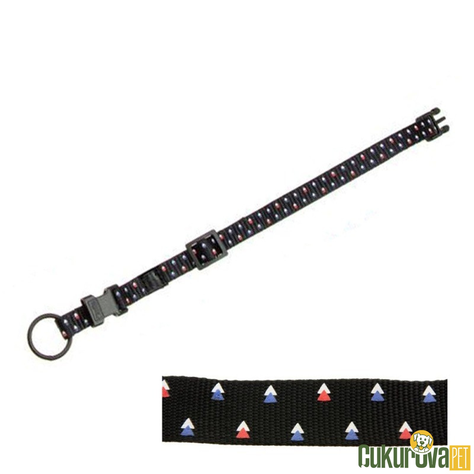 Karlie Köpek Boyun Tasması Siyah 40 - 55 Cm x 20 Mm