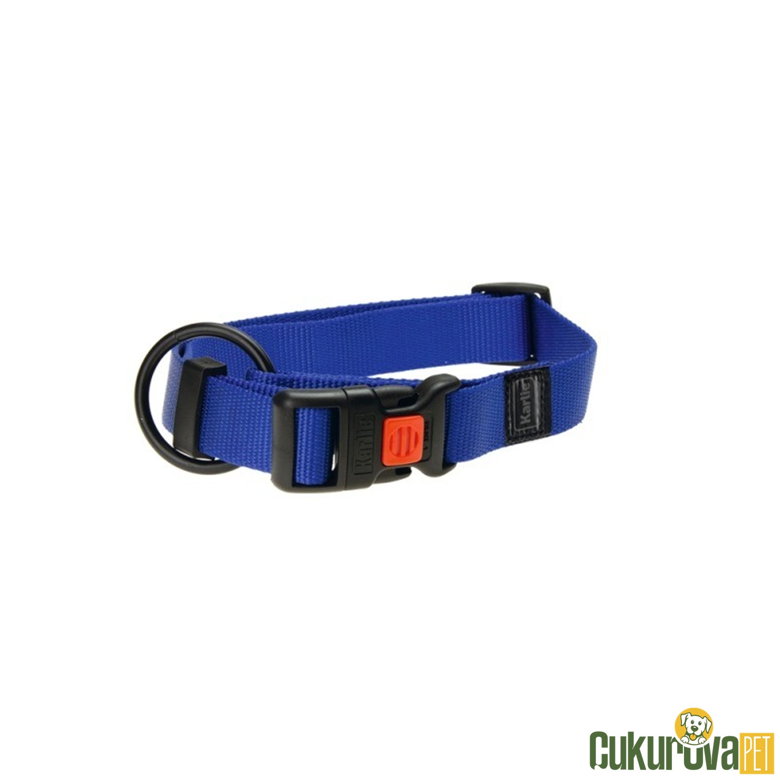 Karlie Köpek Boyun Tasması Mavi 45 - 65 Cm x 2.5 Mm