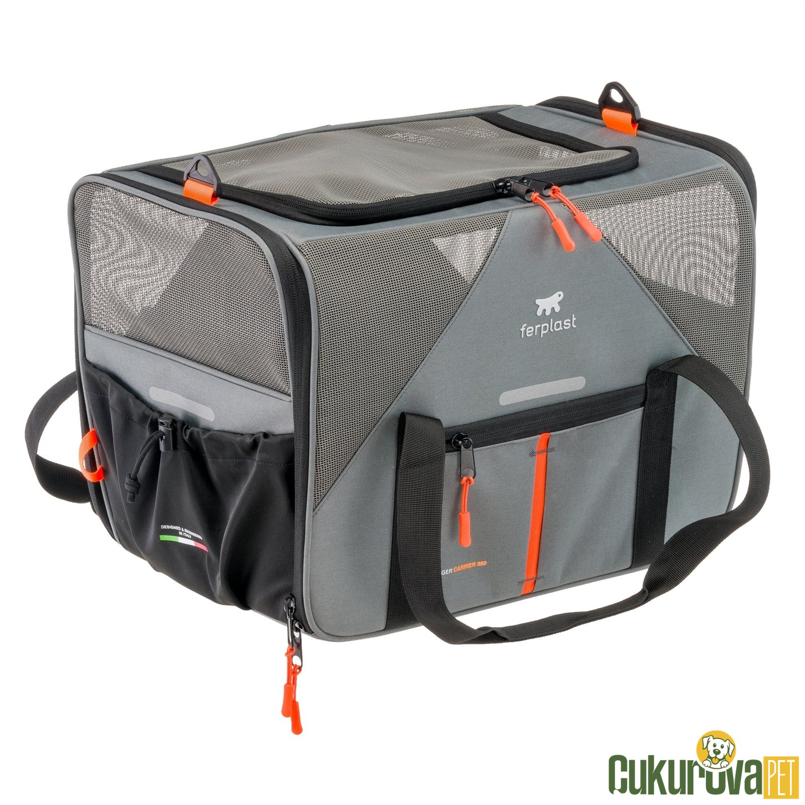 Ferplast Voyager Kedi & Köpek Taşıma Çantası 30 x 45 x 33 Cm