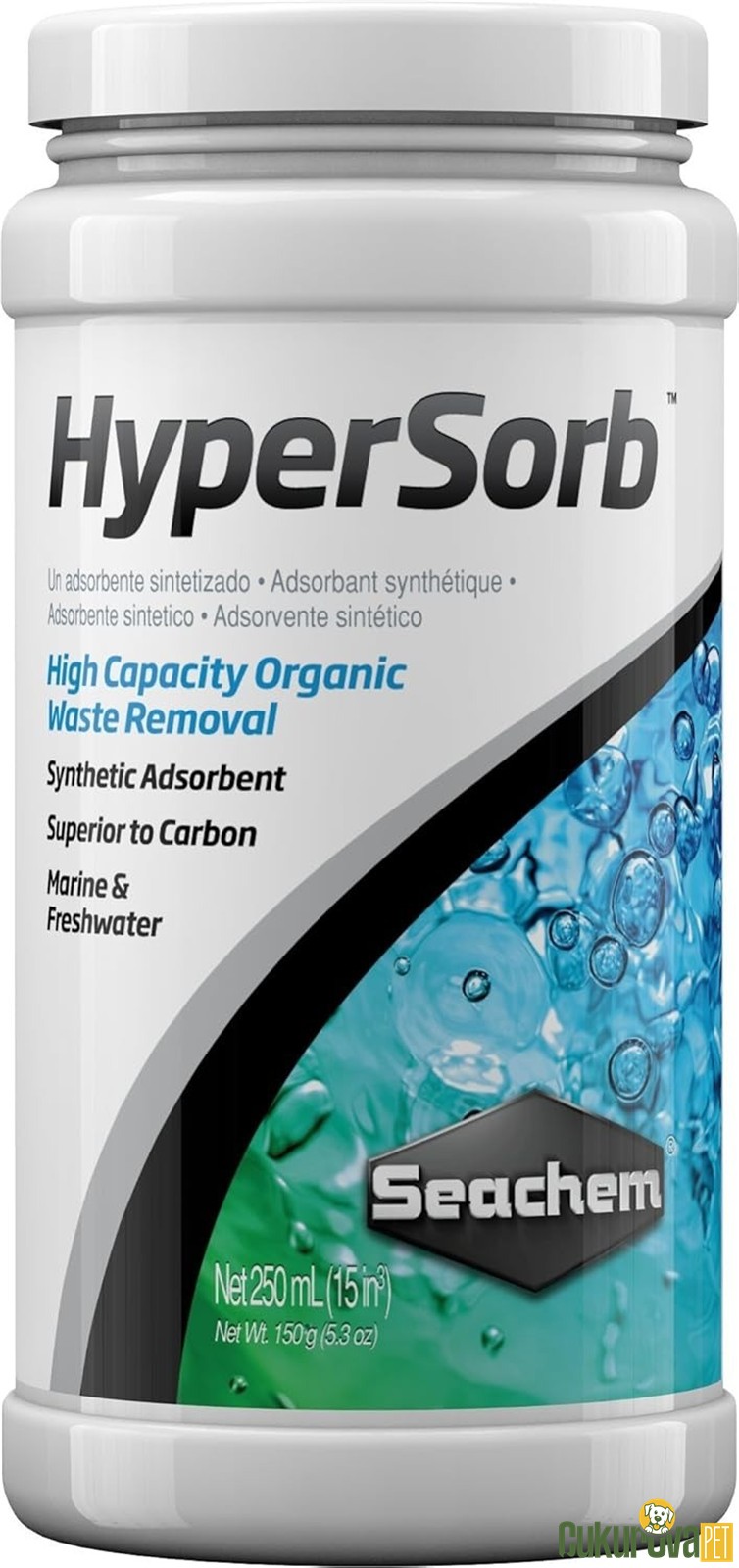 Seachem Hypersorb Kimyasal Filtre Malzemesi 250 Ml - 150 Gr