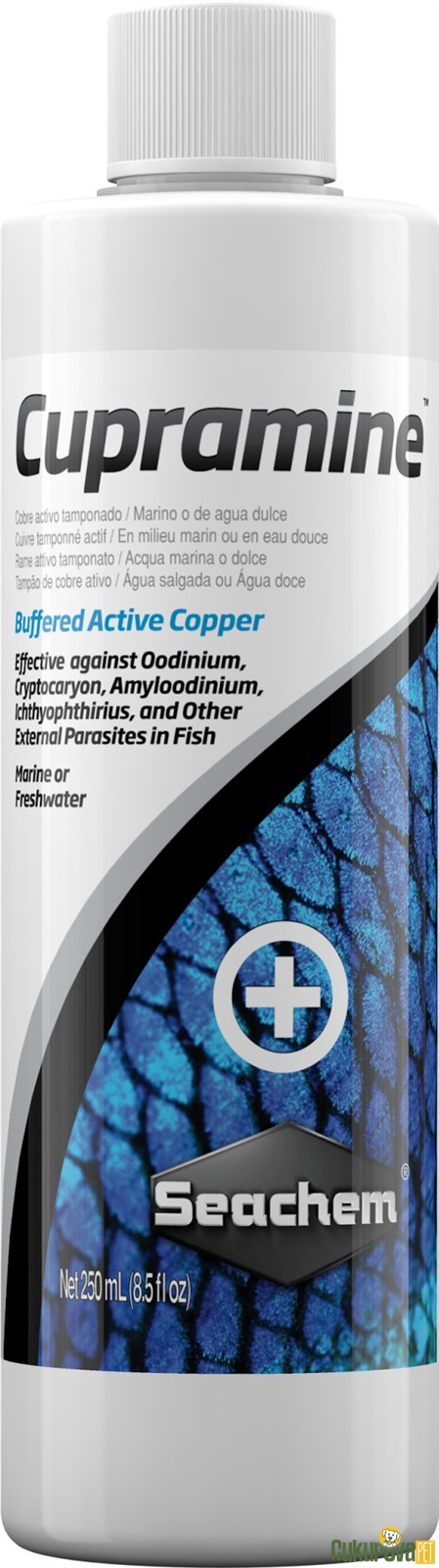 Seachem Cupramine Dış Parazit İlacı 250 Ml