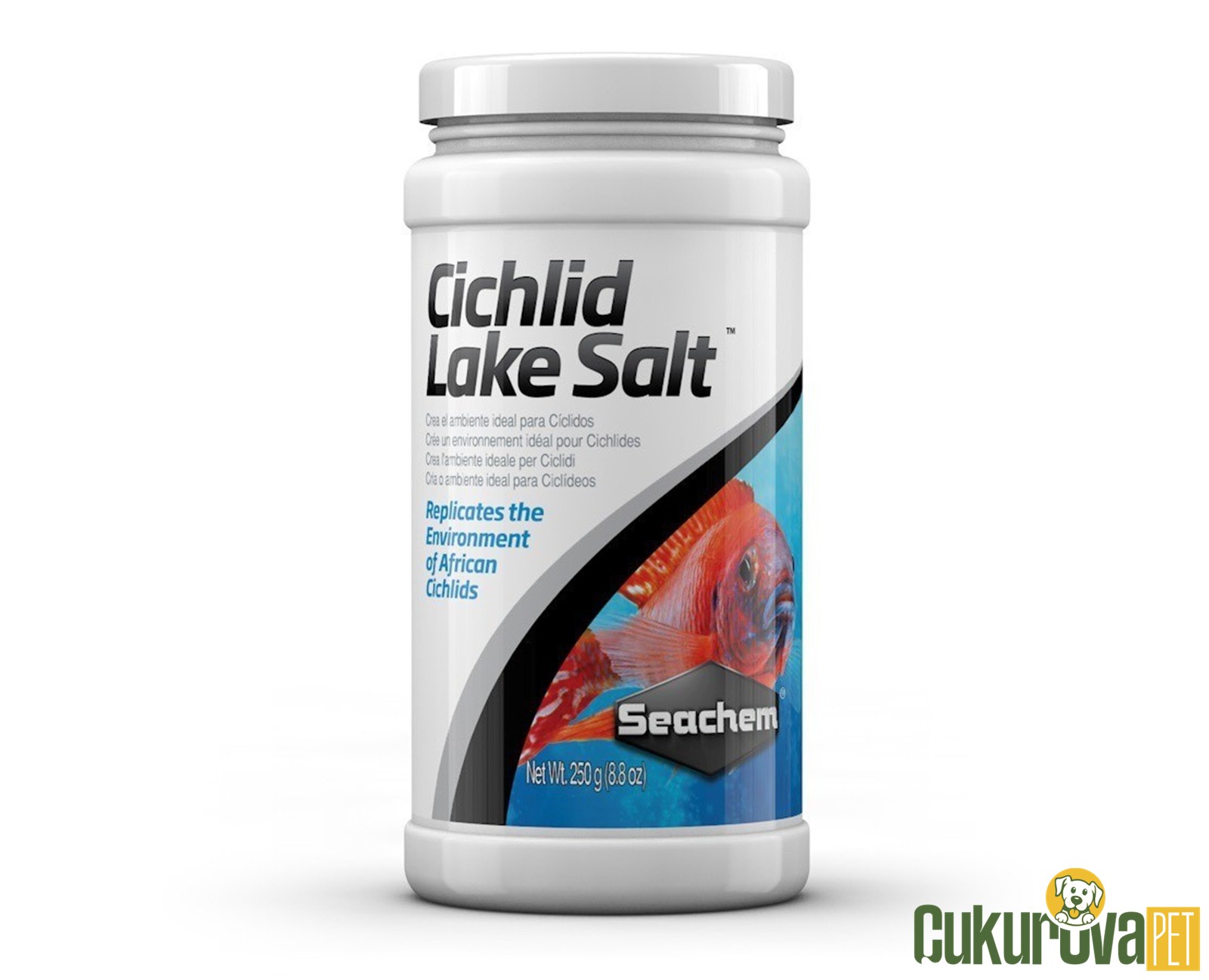 Seachem Cichlid Lake Salt Cikletler İçin Mineral Tuz 250 Gr