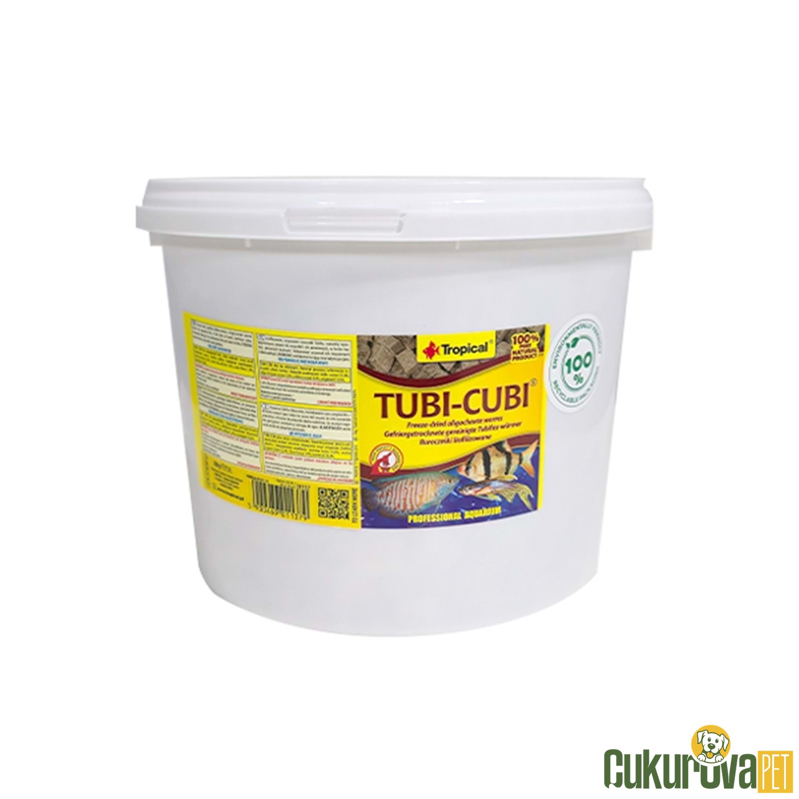 Tropical Tubi-Cubi Granül Yem 3 L - 300 Gr