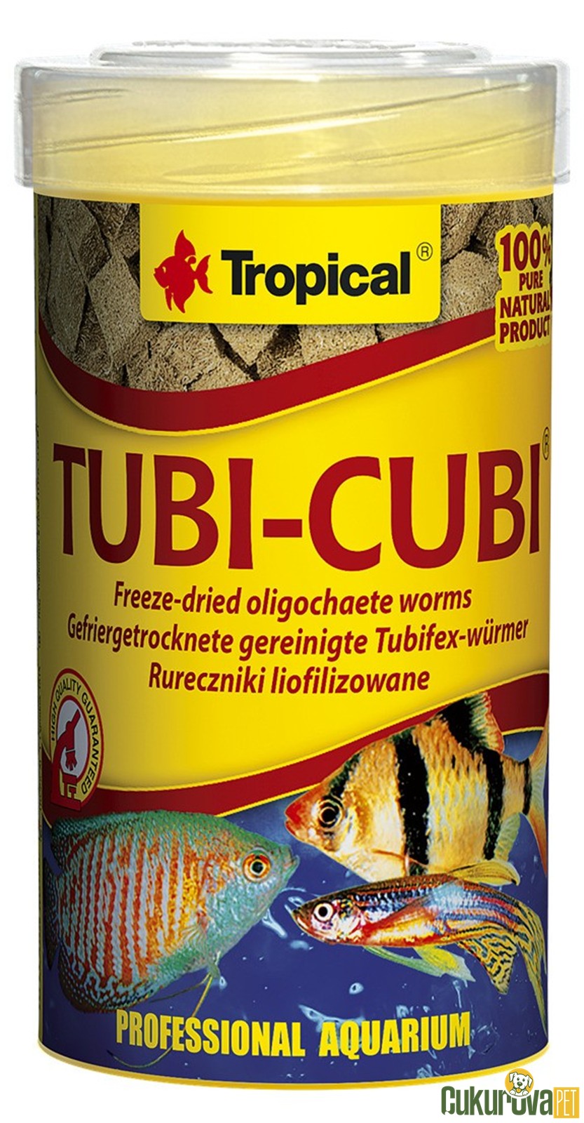 Tropical Tubi-Cubi Kurutulmuş Yem 100 Ml - 10 Gr