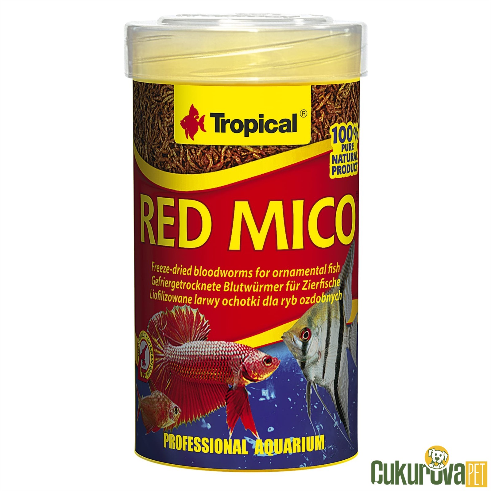 Tropical Red Mico Kurutulmuş Yem 100 Ml - 8 Gr